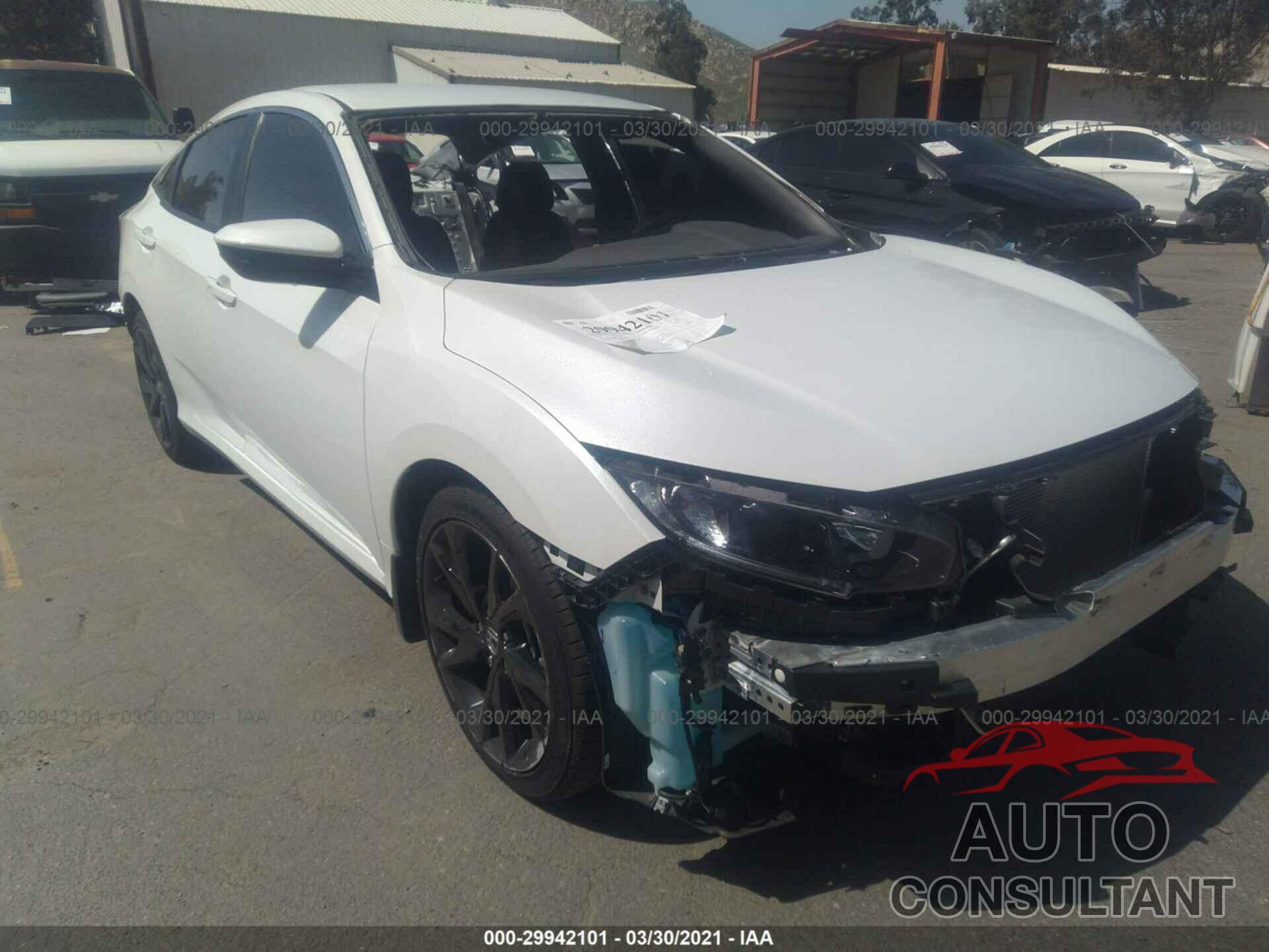 HONDA CIVIC SEDAN 2020 - 2HGFC2F8XLH591935