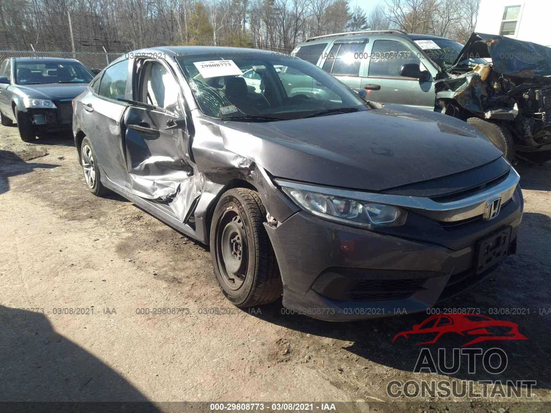 HONDA CIVIC SEDAN 2016 - 19XFC2F52GE225716