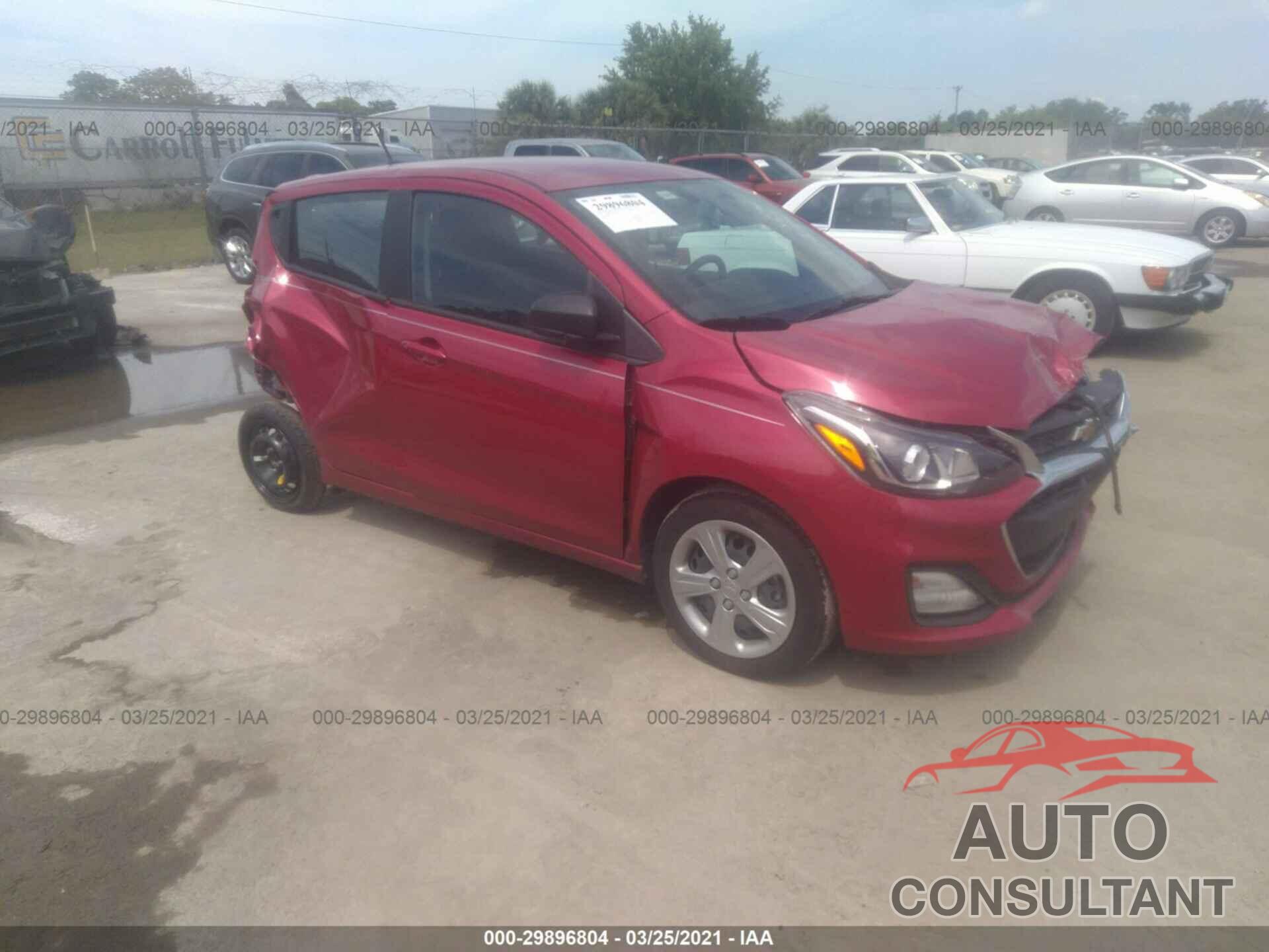 CHEVROLET SPARK 2020 - KL8CB6SA5LC423202