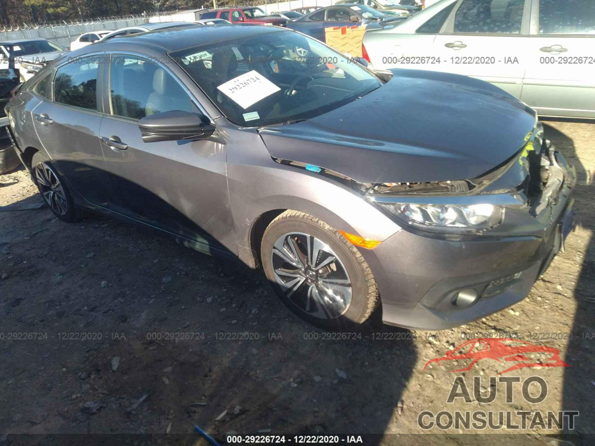 HONDA CIVIC SEDAN 2016 - 2HGFC1F78GH659088