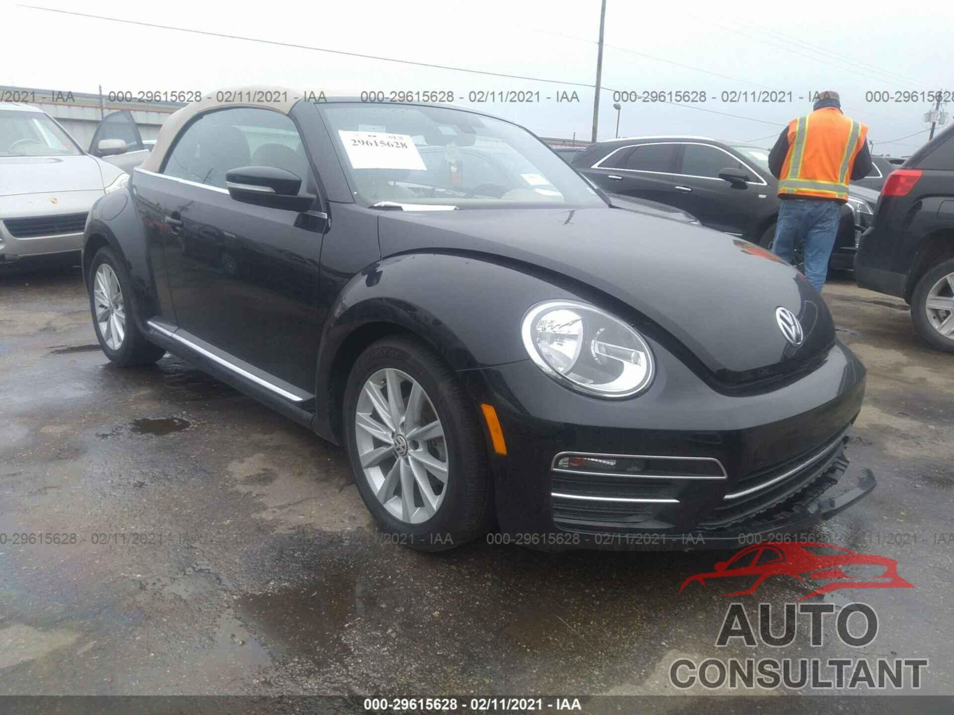 VOLKSWAGEN BEETLE CONVERTIBLE 2019 - 3VW5DAAT8KM511980