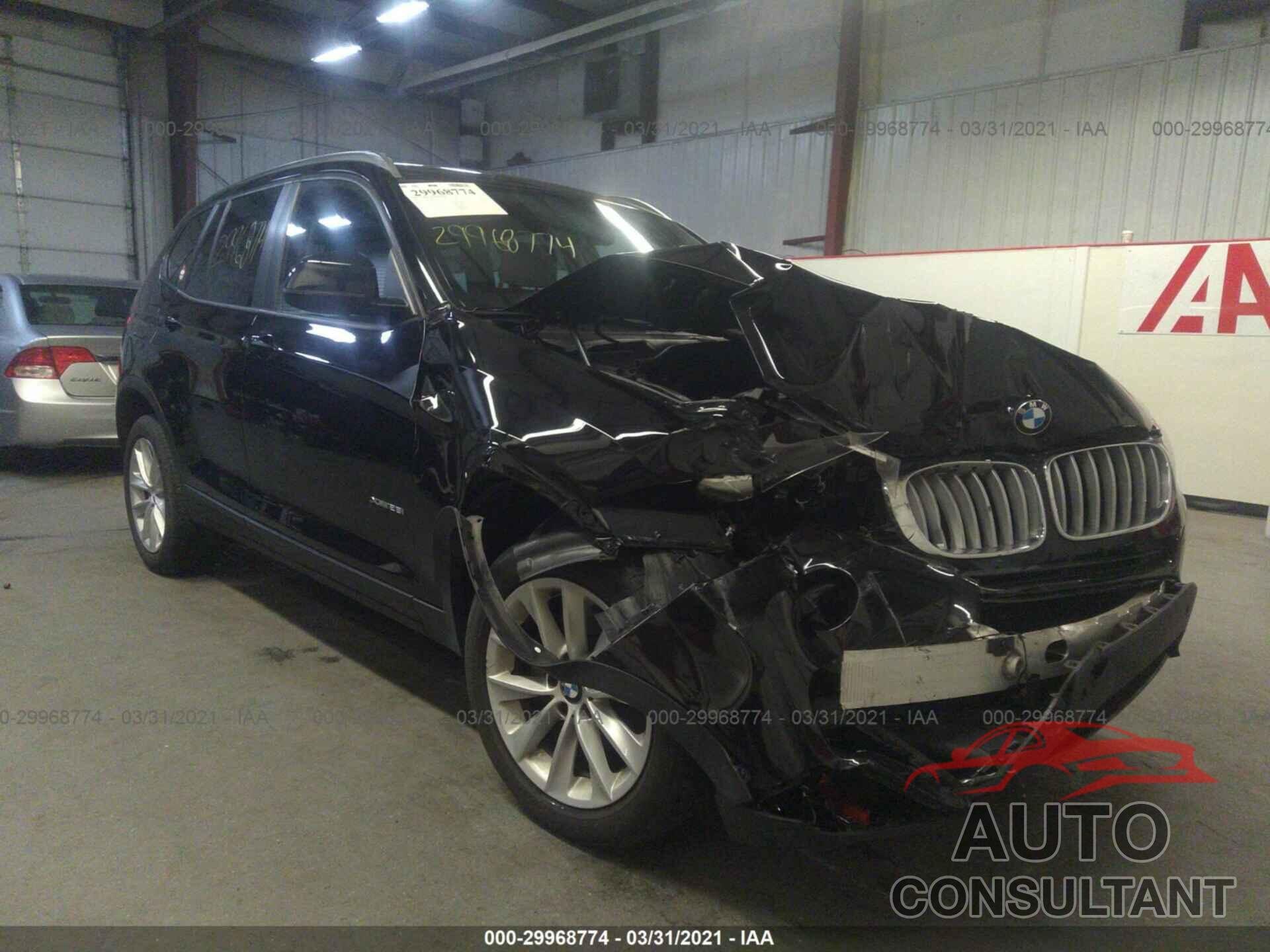 BMW X3 2017 - 5UXWX9C58H0T12319