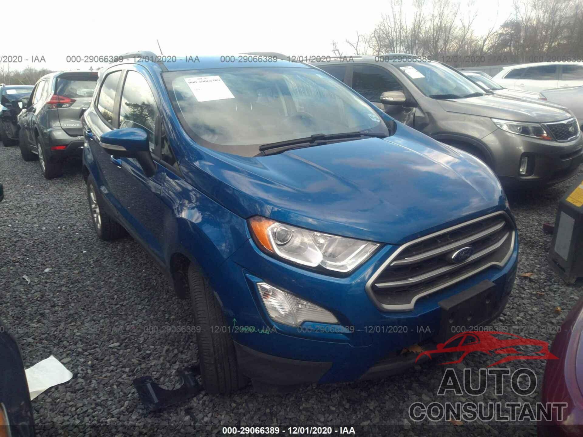 FORD ECOSPORT 2018 - MAJ3P1TE2JC232109