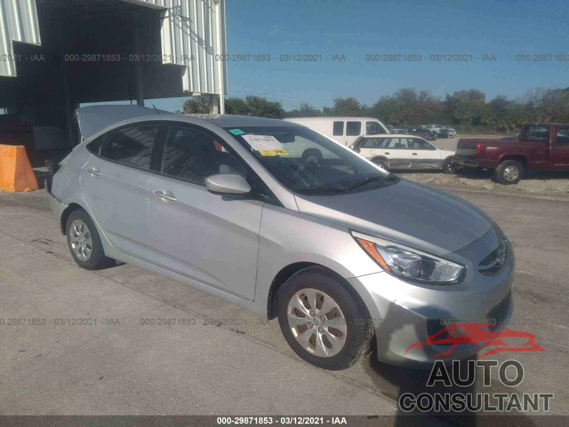 HYUNDAI ACCENT 2016 - KMHCT4AE9GU953018