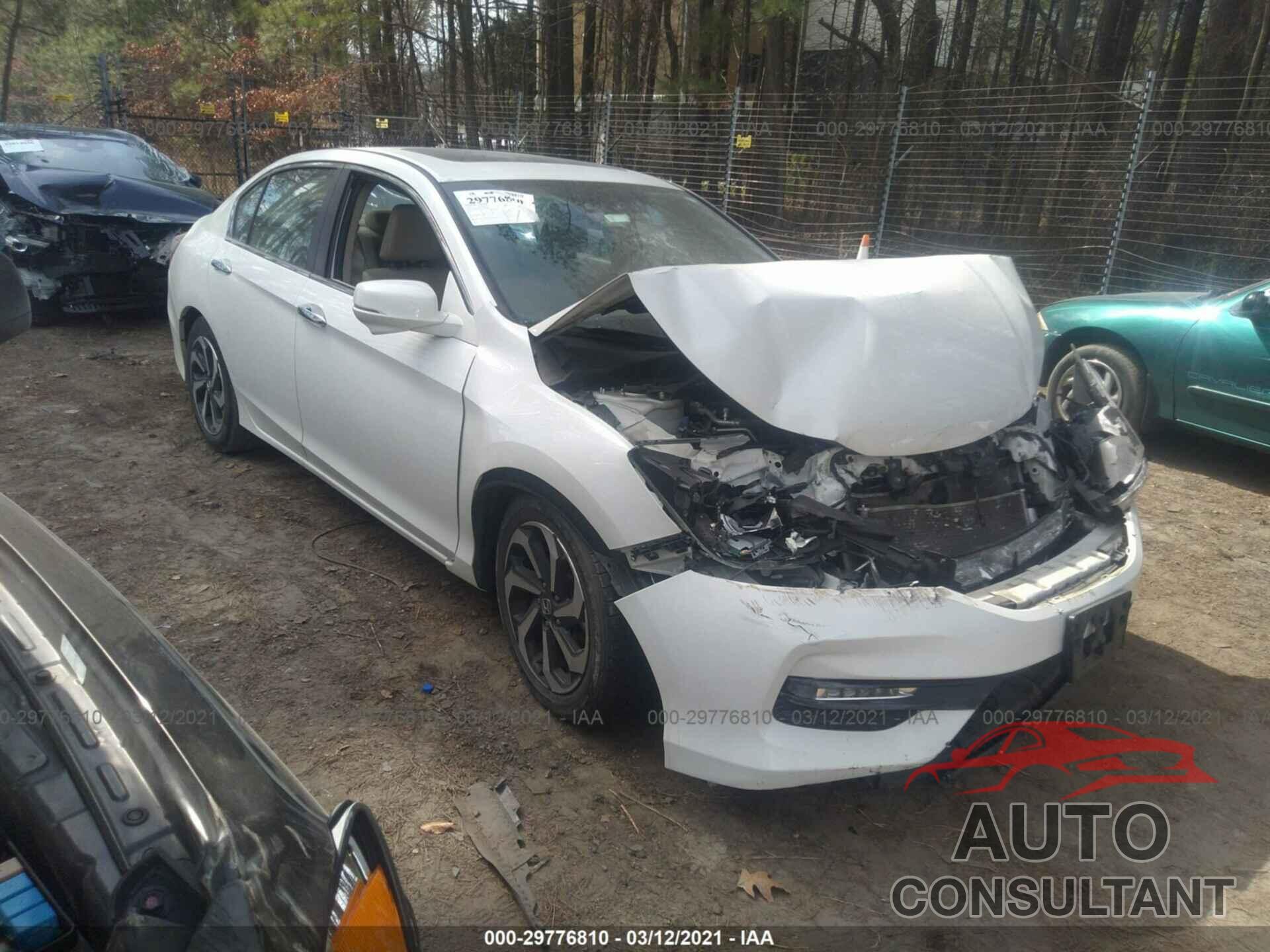 HONDA ACCORD SEDAN 2016 - 1HGCR2F99GA083020