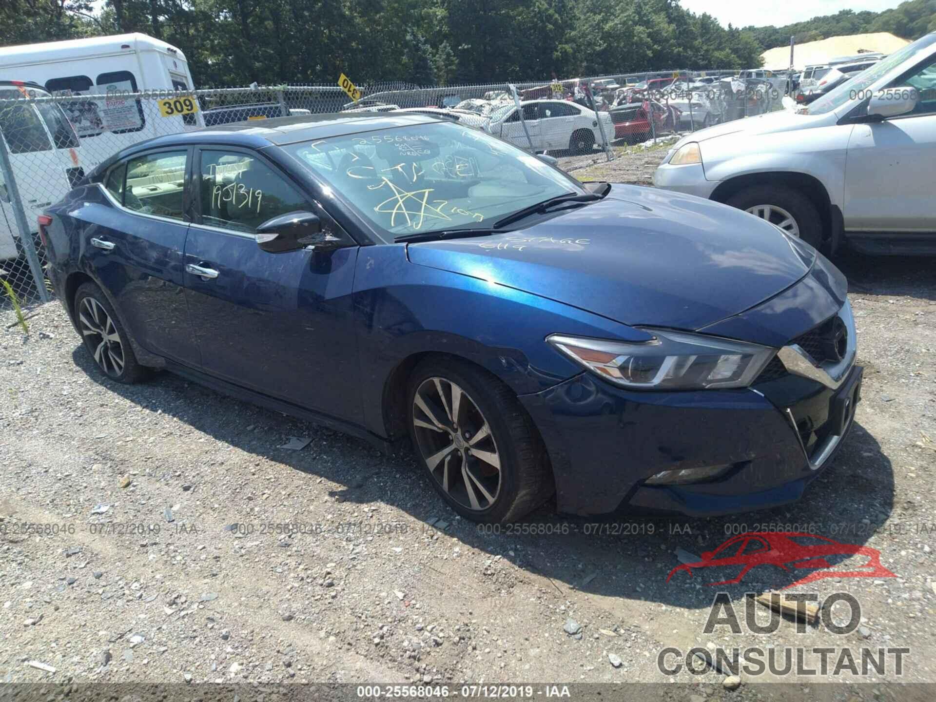 NISSAN MAXIMA 2017 - 1N4AA6APXHC453283