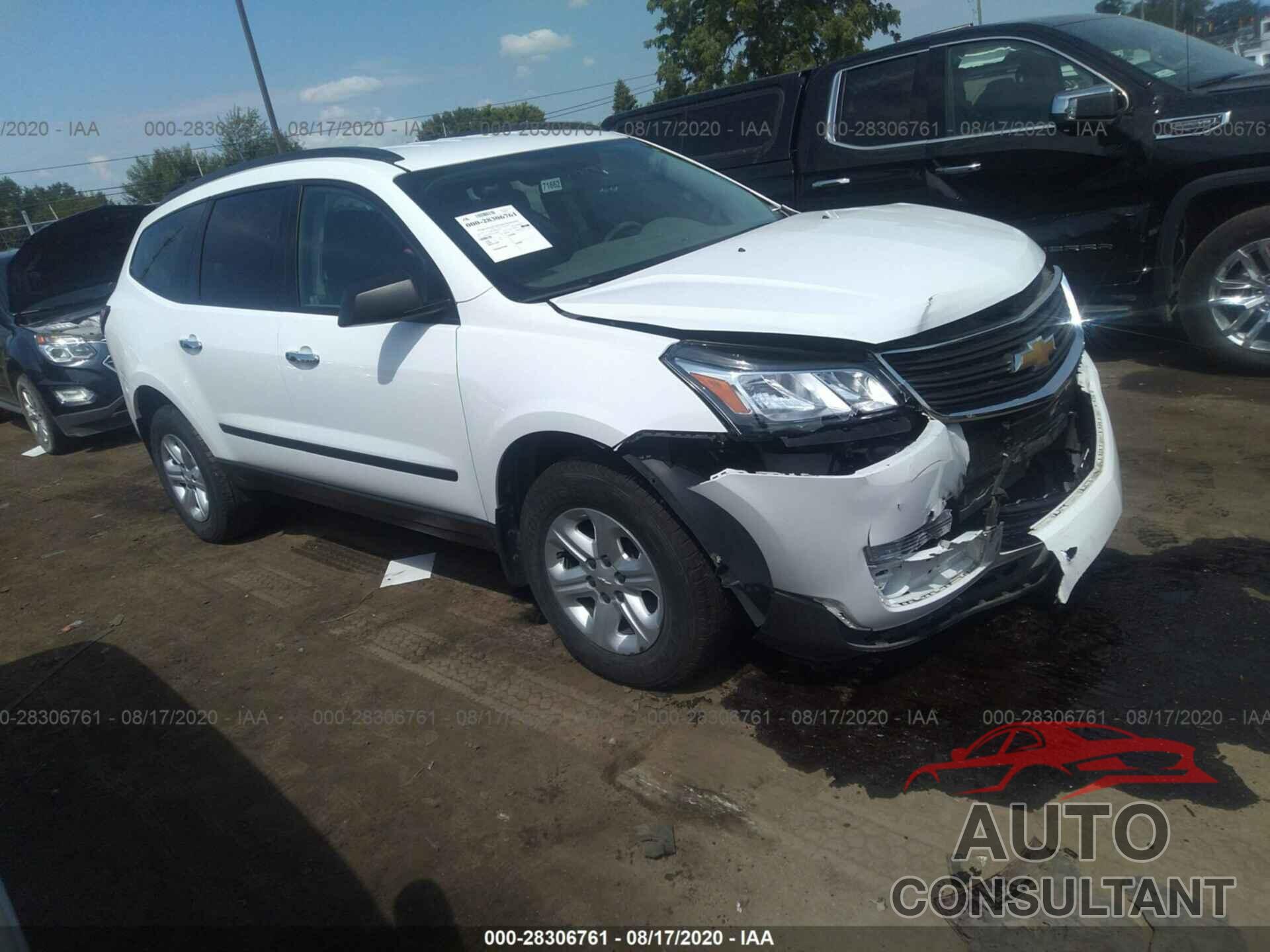 CHEVROLET TRAVERSE 2017 - 1GNKRFED2HJ317000