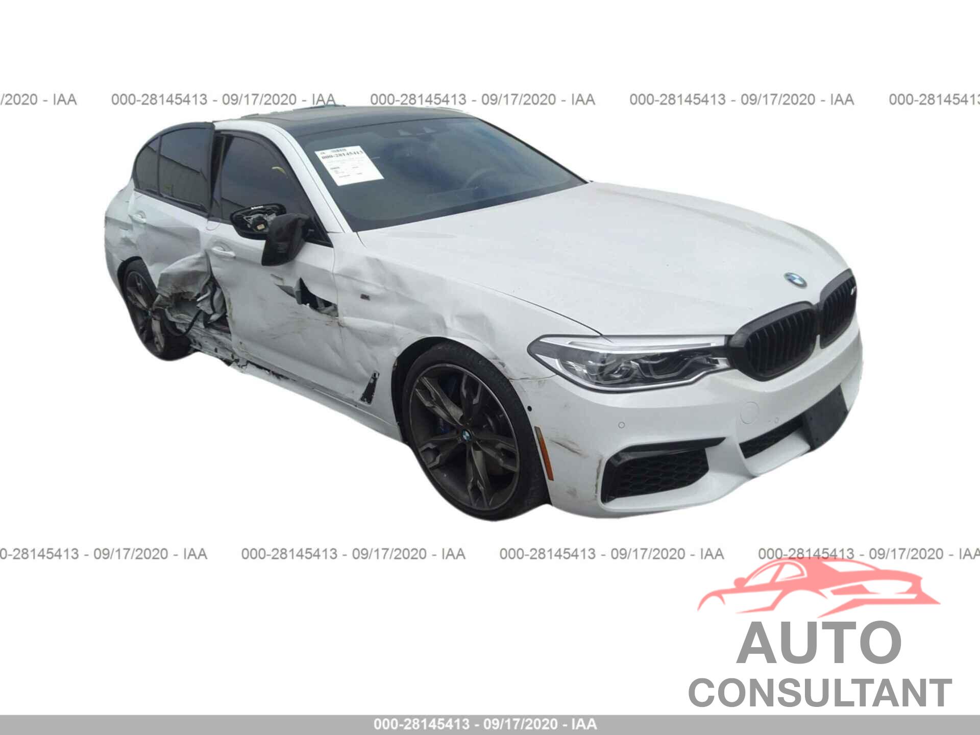 BMW 5 SERIES 2019 - WBAJB9C54KB464178