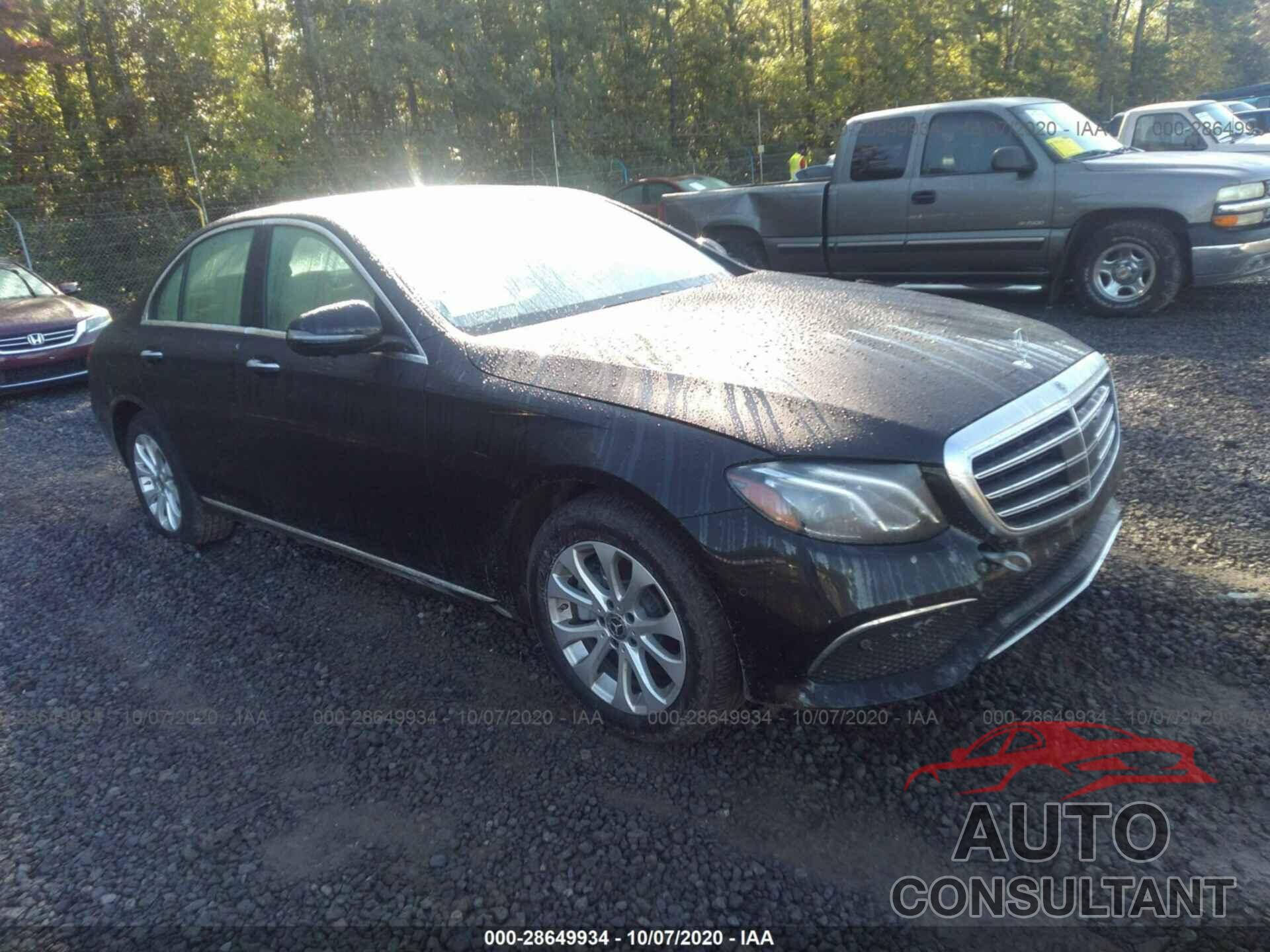 MERCEDES-BENZ E-CLASS 2019 - WDDZF4JB5KA588865