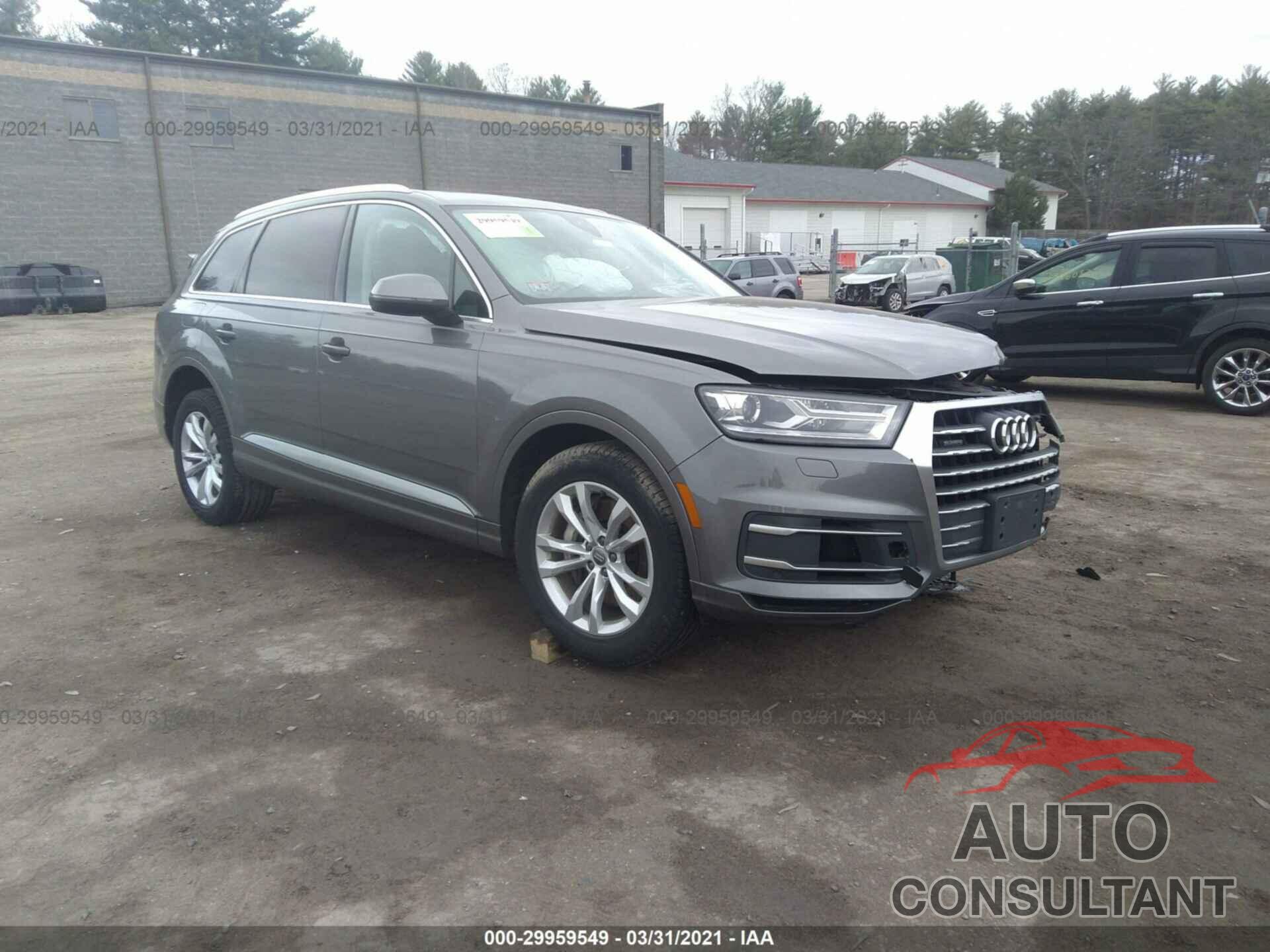 AUDI Q7 2017 - WA1AABF72HD027538