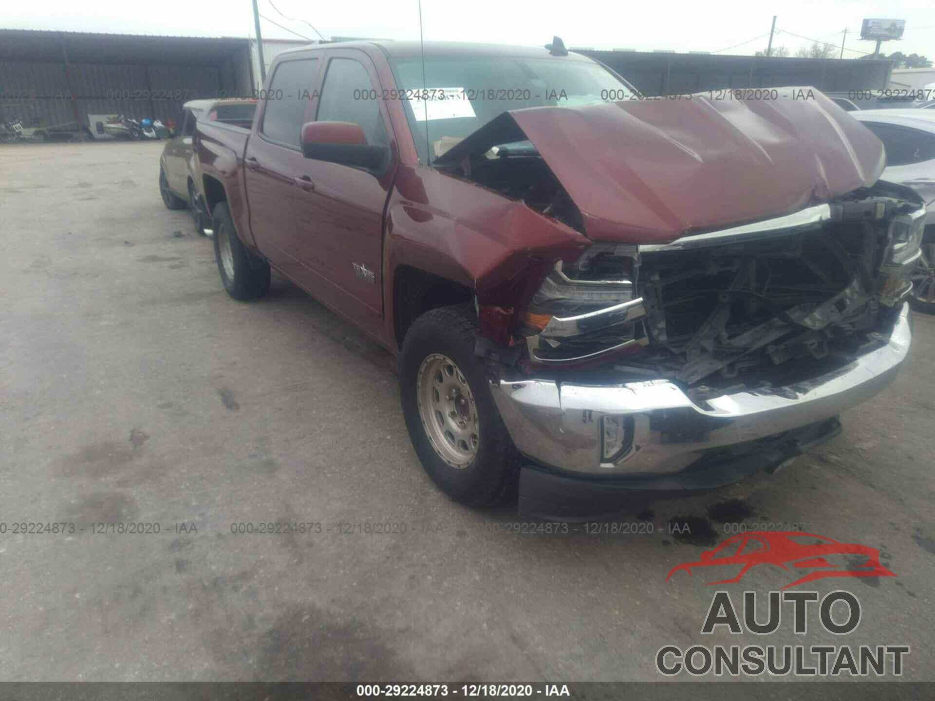 CHEVROLET SILVERADO 1500 2017 - 3GCPCREC6HG201244