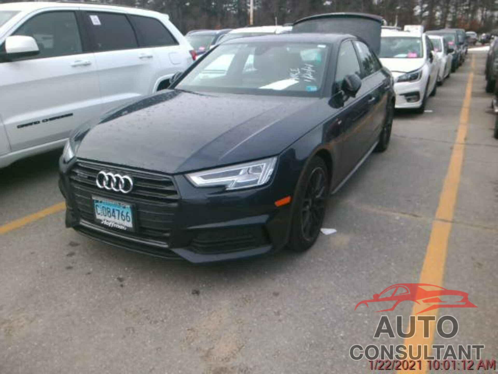 AUDI A4 2018 - WAUENAF41JA145077