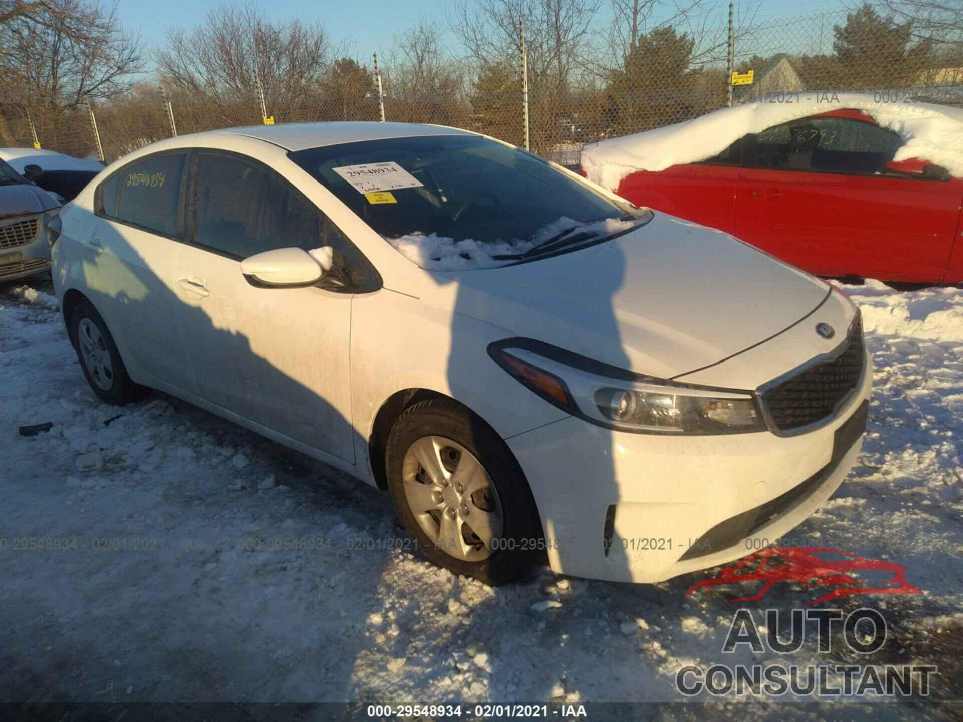KIA FORTE 2018 - 3KPFK4A70JE180161