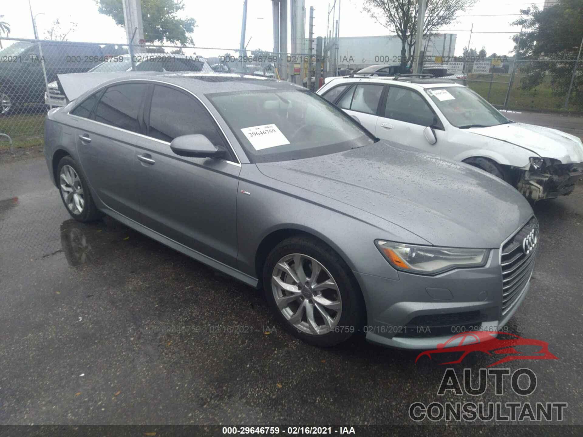 AUDI A6 2017 - WAUC8AFC2HN123680