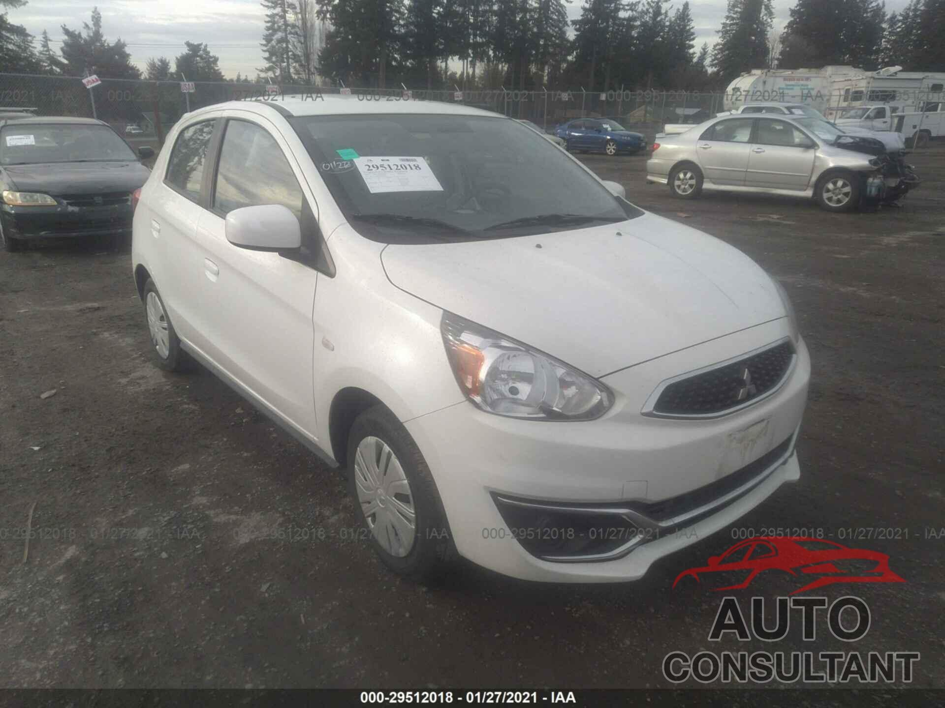 MITSUBISHI MIRAGE 2019 - ML32A3HJ0KH007302