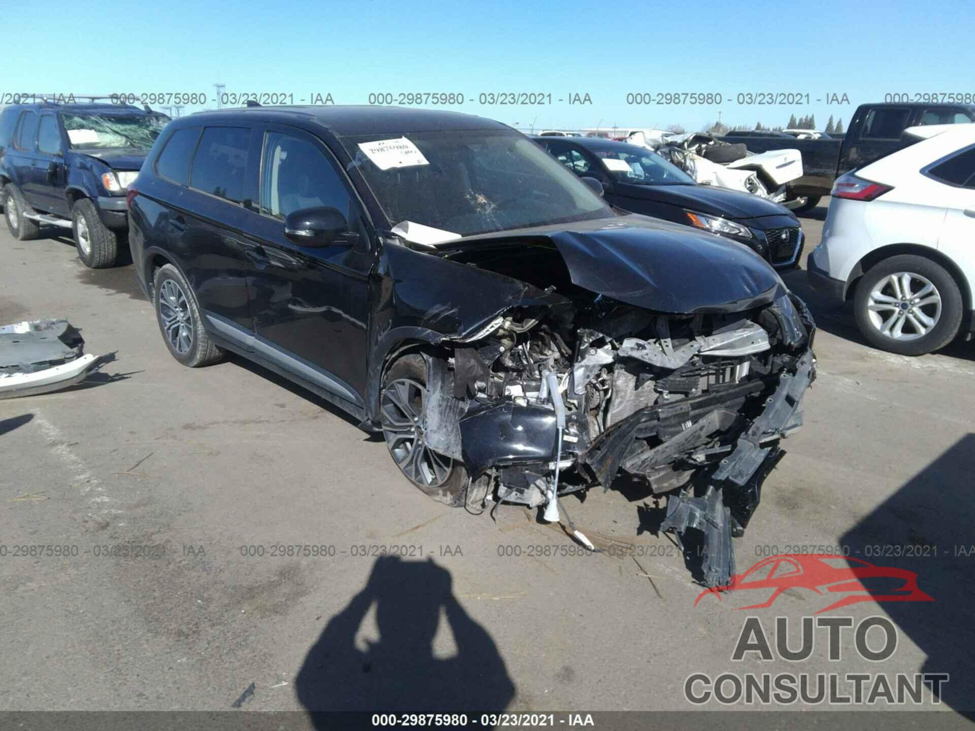 MITSUBISHI OUTLANDER 2018 - JA4AZ3A3XJJ002705