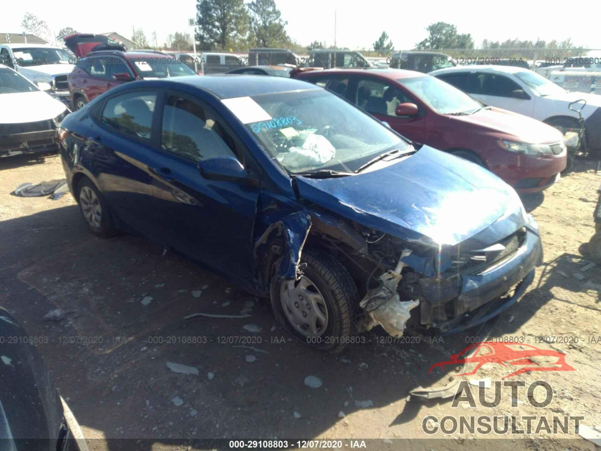 HYUNDAI ACCENT 2016 - KMHCT4AE0GU029504