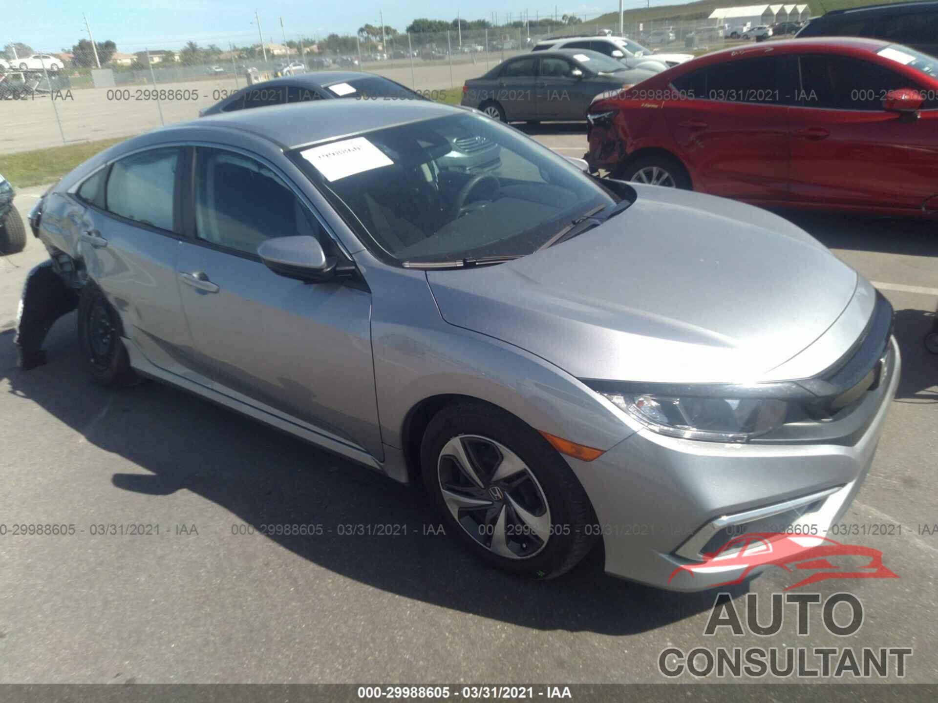 HONDA CIVIC SEDAN 2019 - 19XFC2F69KE049653