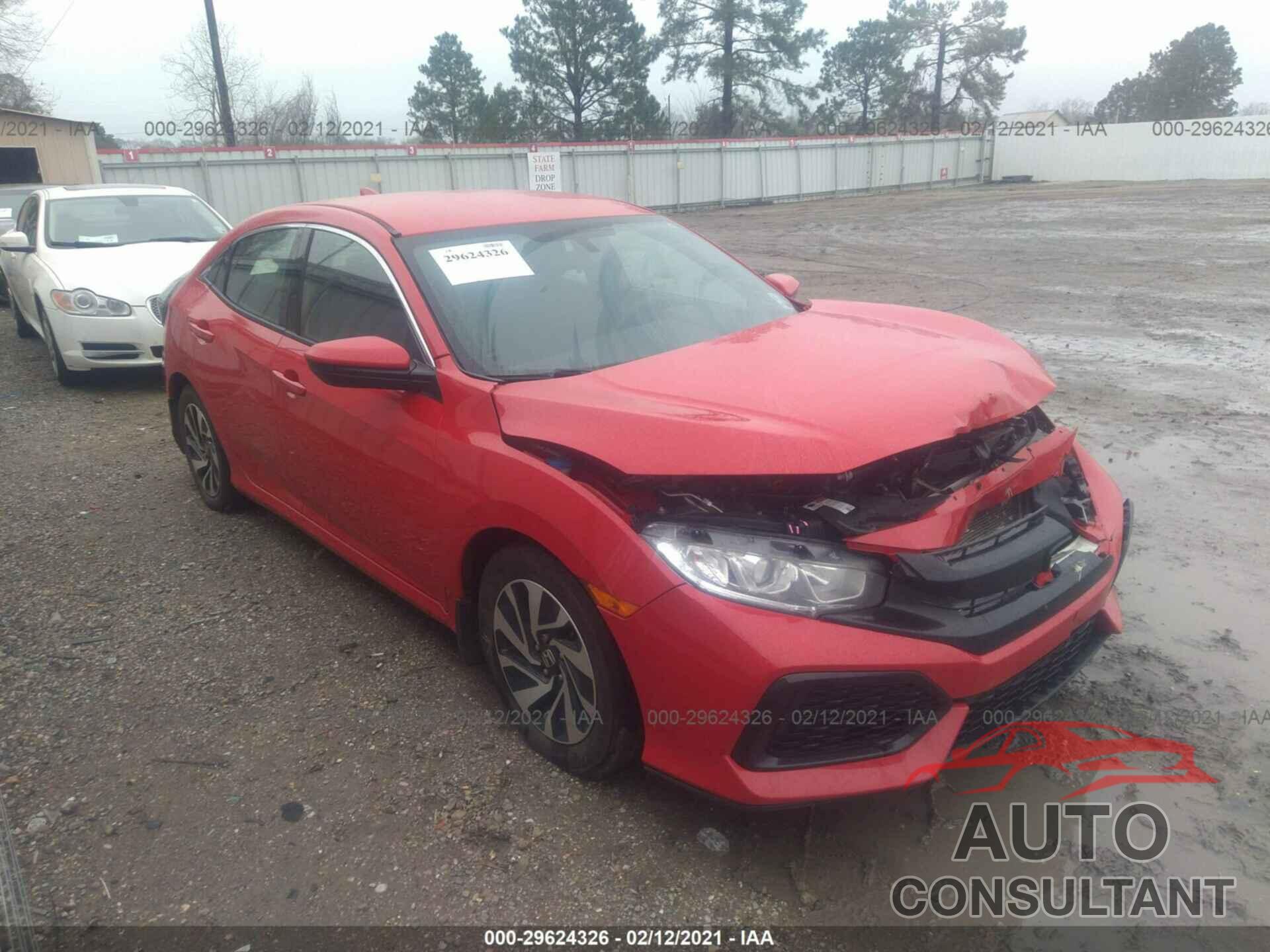 HONDA CIVIC HATCHBACK 2017 - SHHFK7H20HU226893