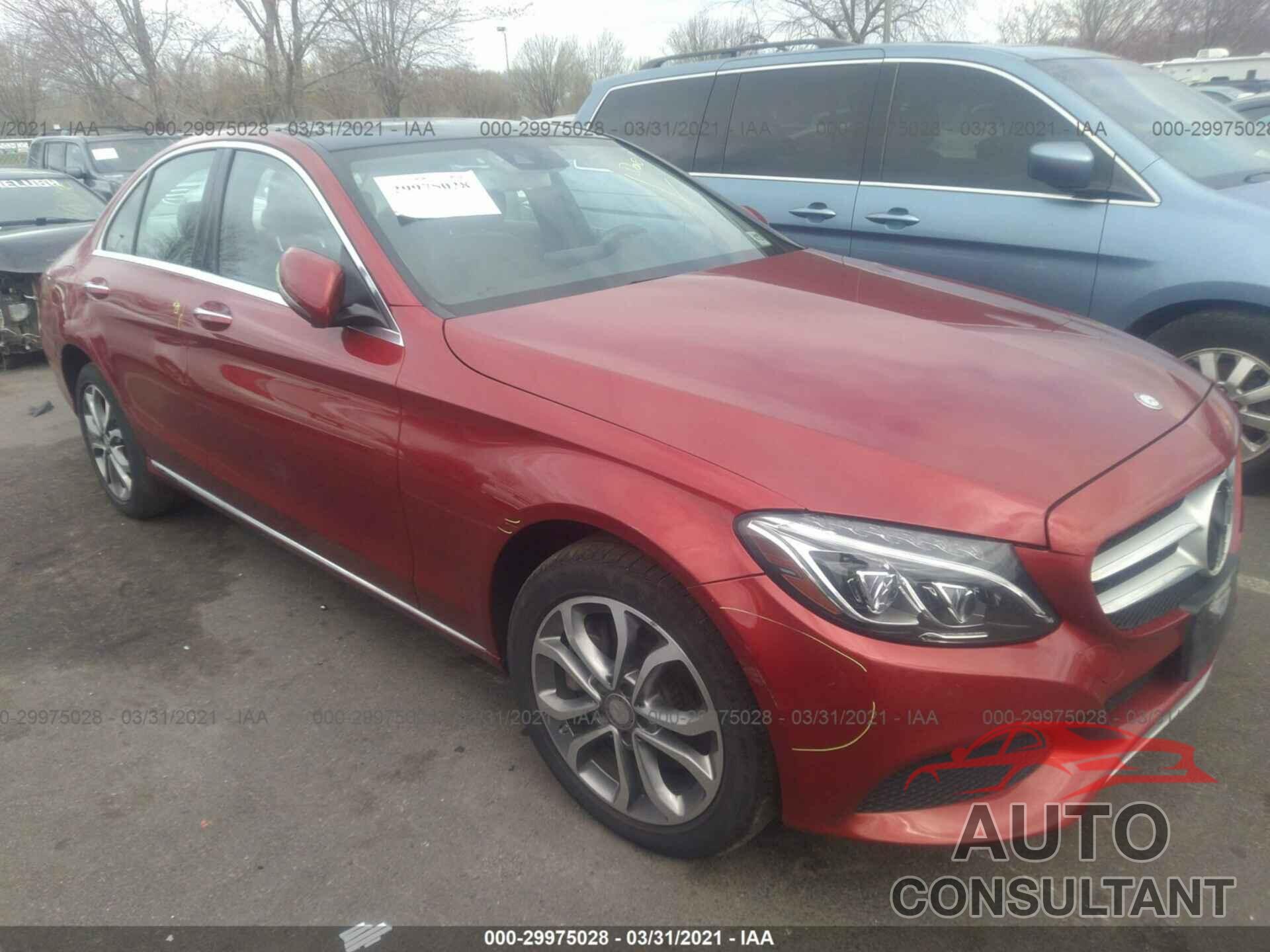 MERCEDES-BENZ C-CLASS 2016 - 55SWF4KB7GU156948