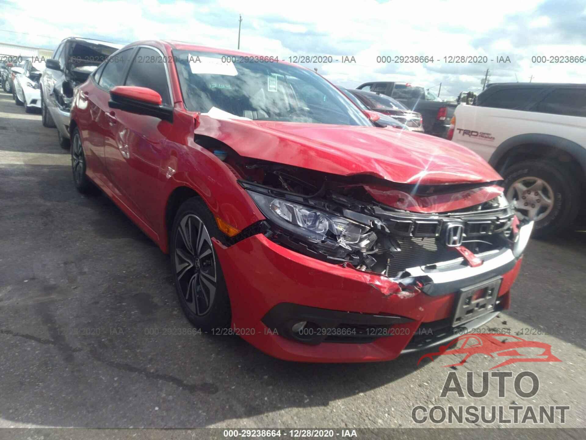 HONDA CIVIC SEDAN 2017 - 2HGFC1F78HH650389