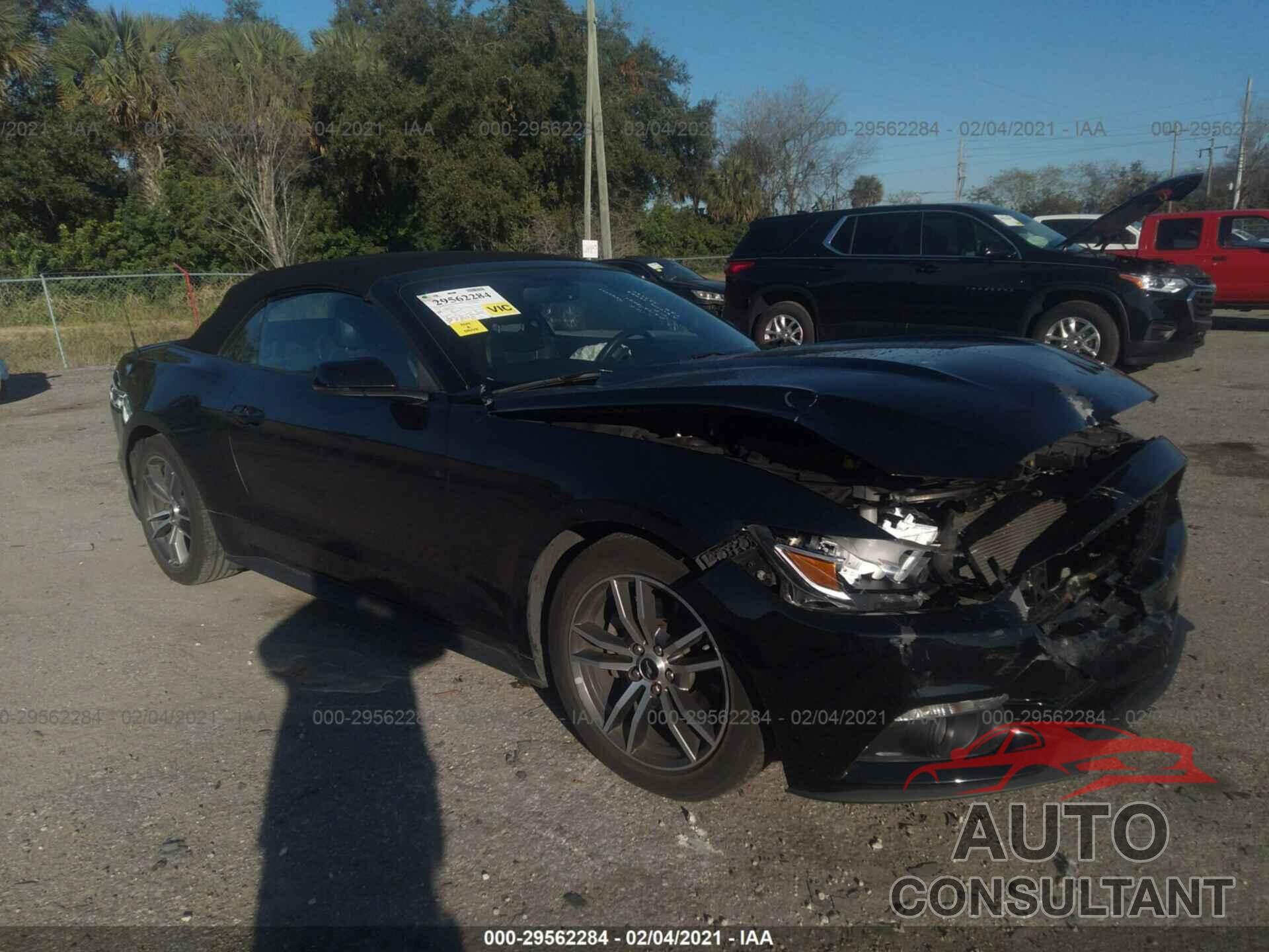 FORD MUSTANG 2016 - 1FATP8UH3G5227130
