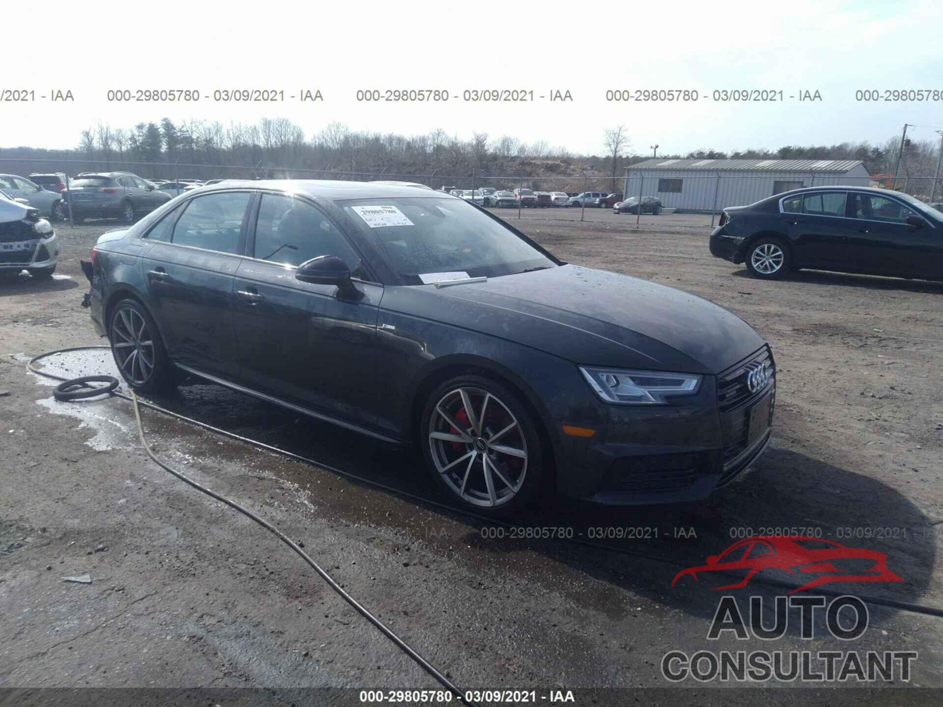 AUDI A4 2018 - WAUPNAF44JA215874