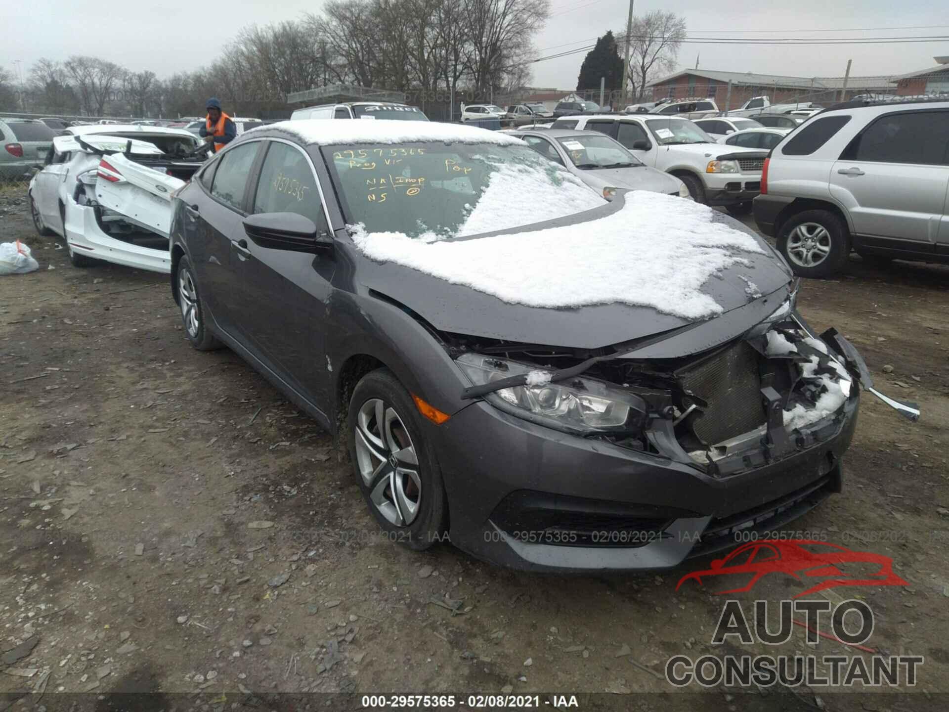 HONDA CIVIC SEDAN 2016 - 19XFC2F51GE029654