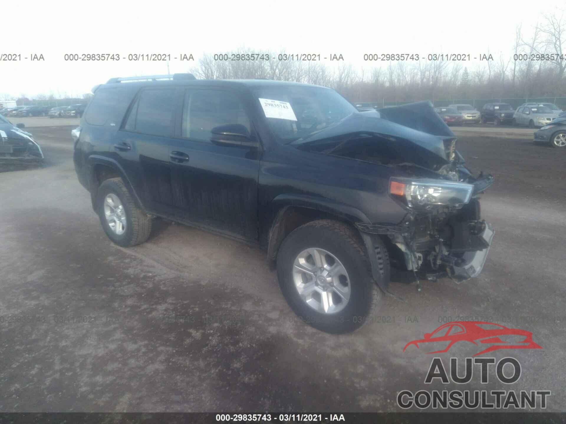 TOYOTA 4RUNNER 2019 - JTEBU5JR3K5677147