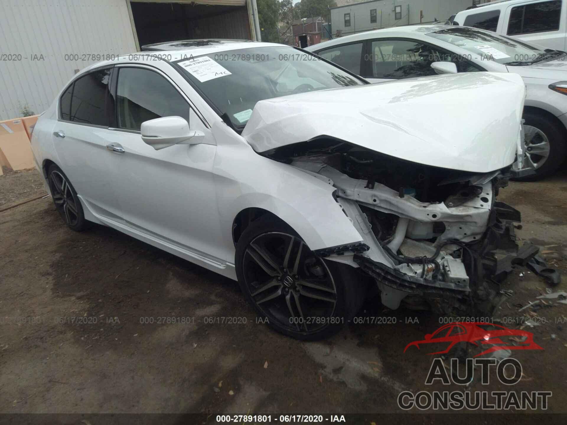 HONDA ACCORD SEDAN 2017 - 1HGCR3F92HA001118