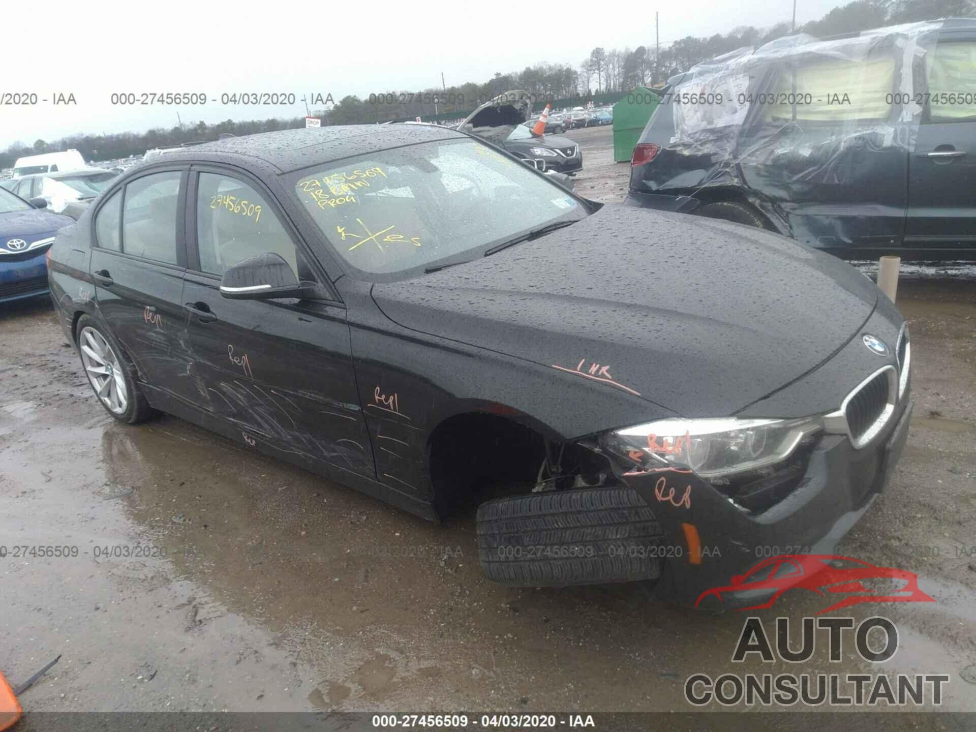 BMW 3 SERIES 2018 - WBA8E5G58JNU47129