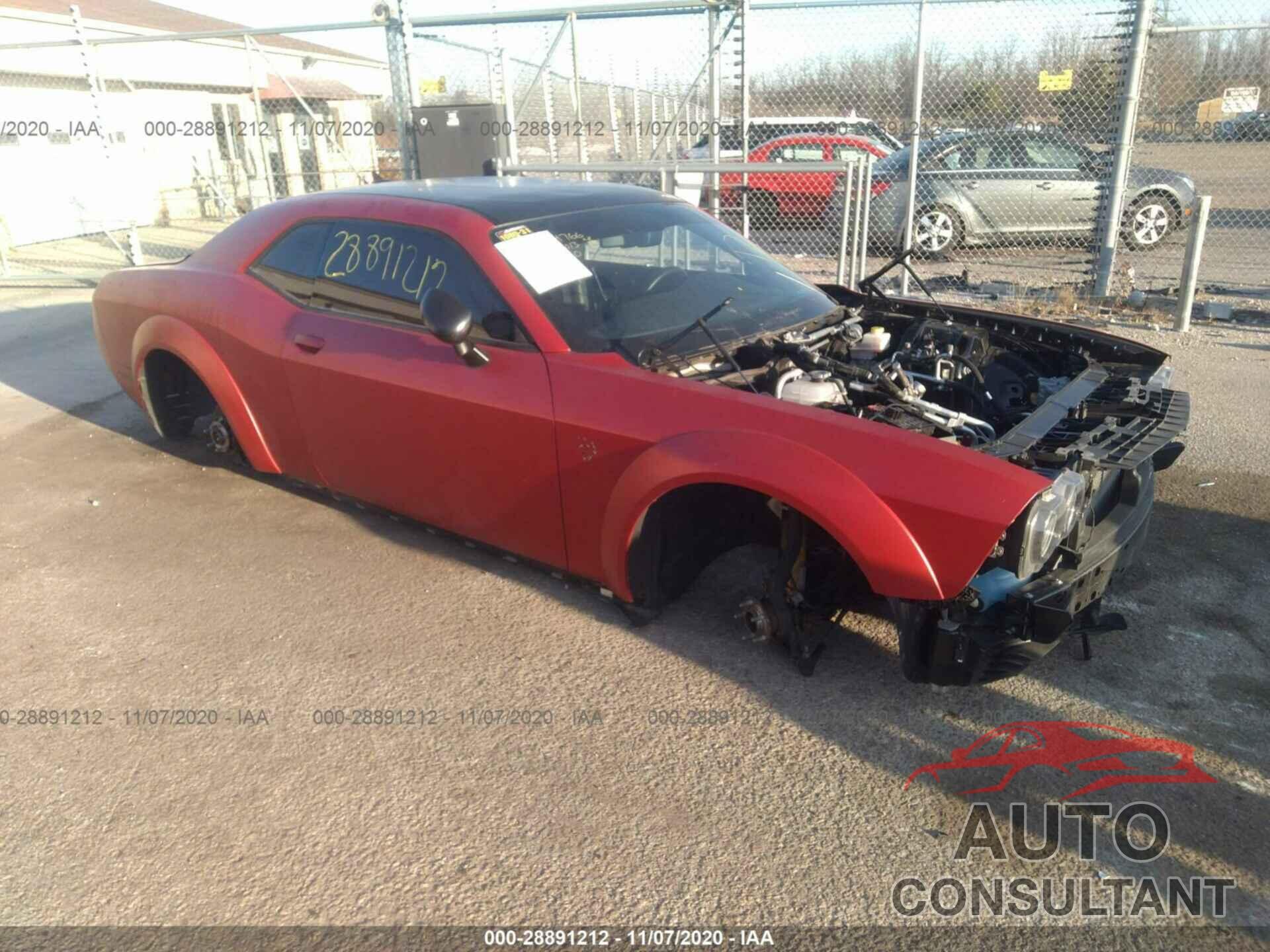 DODGE CHALLENGER 2019 - 2C3CDZL98KH556799