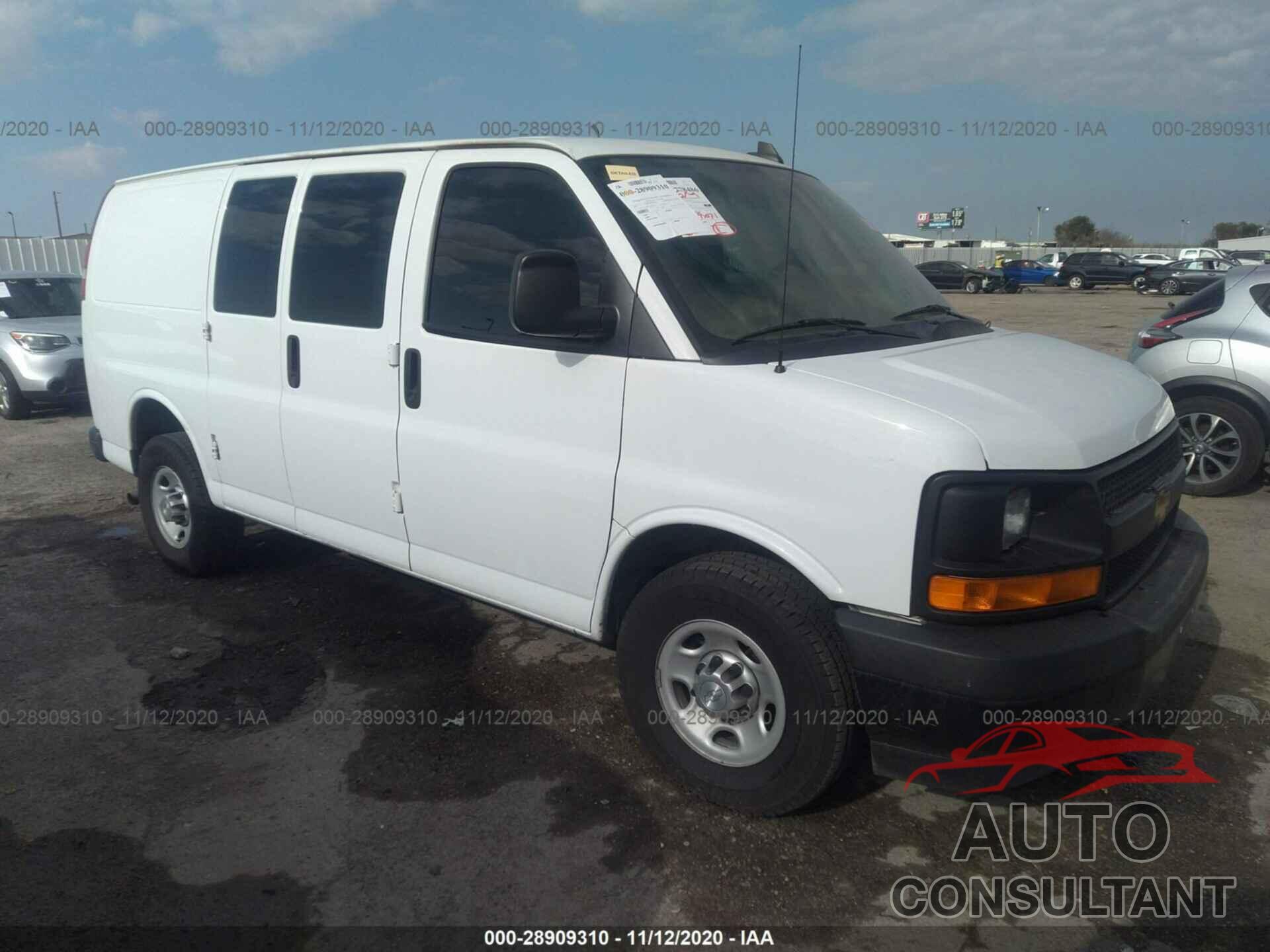 CHEVROLET EXPRESS CARGO VAN 2017 - 1GCWGAFF0H1159372