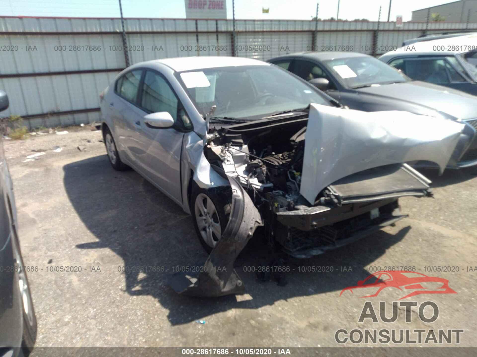 KIA FORTE 2017 - 3KPFL4A79HE029634
