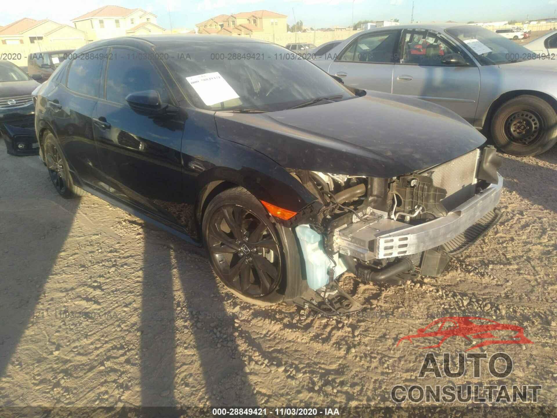 HONDA CIVIC HATCHBACK 2018 - SHHFK7H4XJU215746