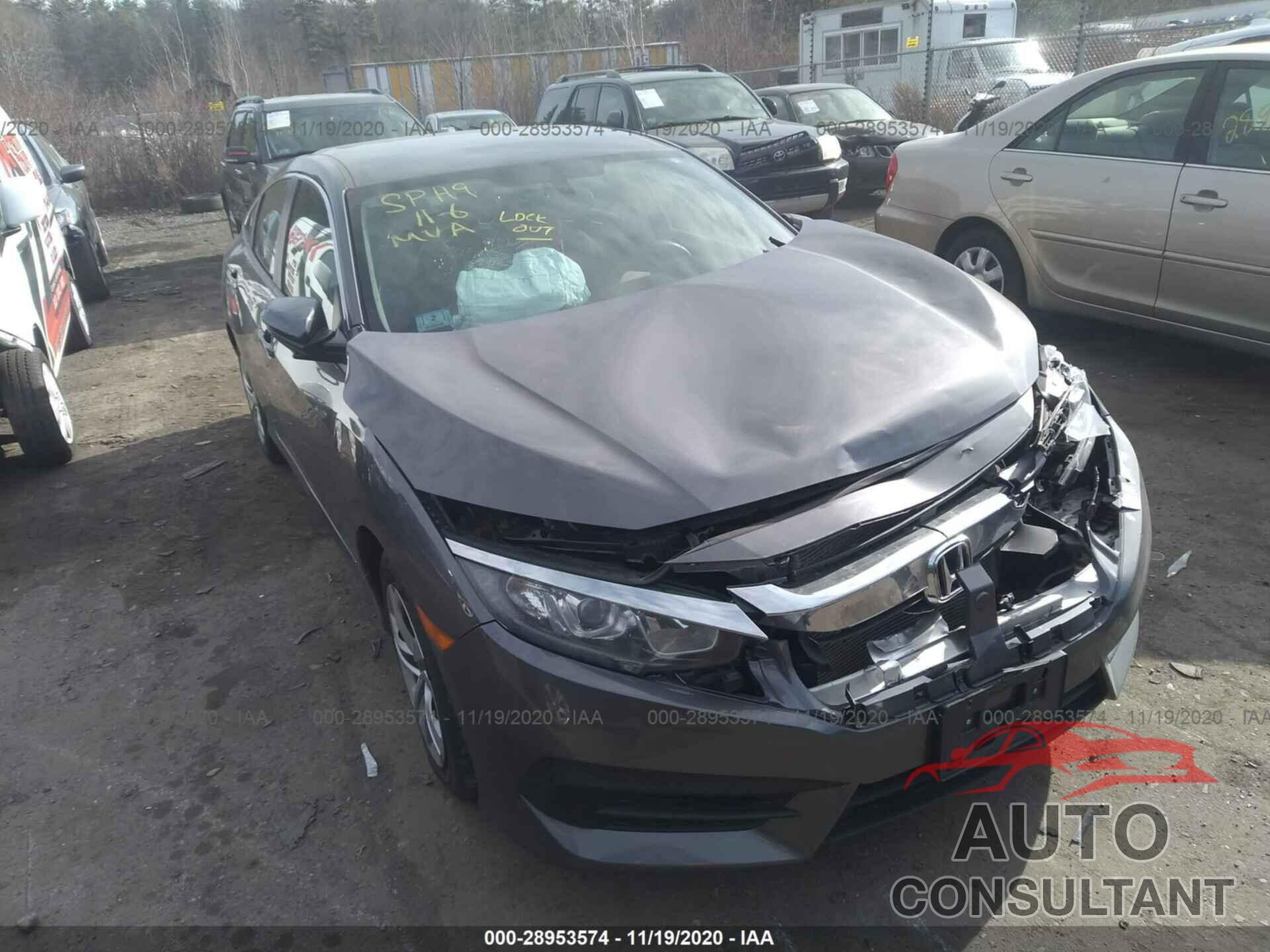 HONDA CIVIC SEDAN 2017 - 19XFC2F5XHE204128