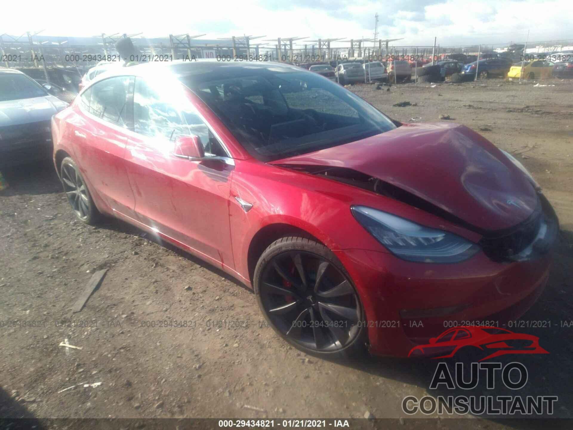 TESLA MODEL 3 2020 - 5YJ3E1EC5LF603006