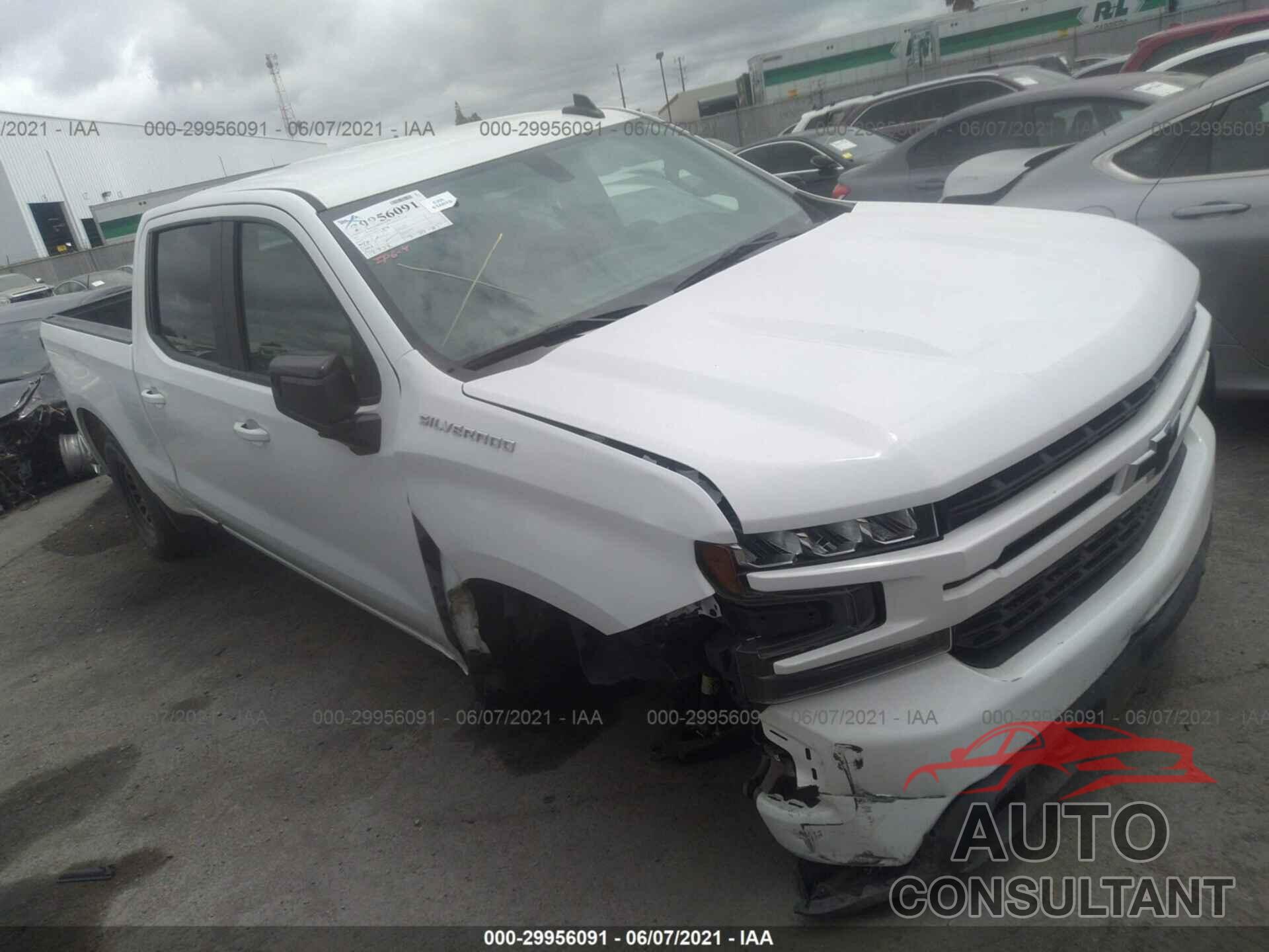 CHEVROLET SILVERADO 1500 2020 - 3GCPWDED6LG286355