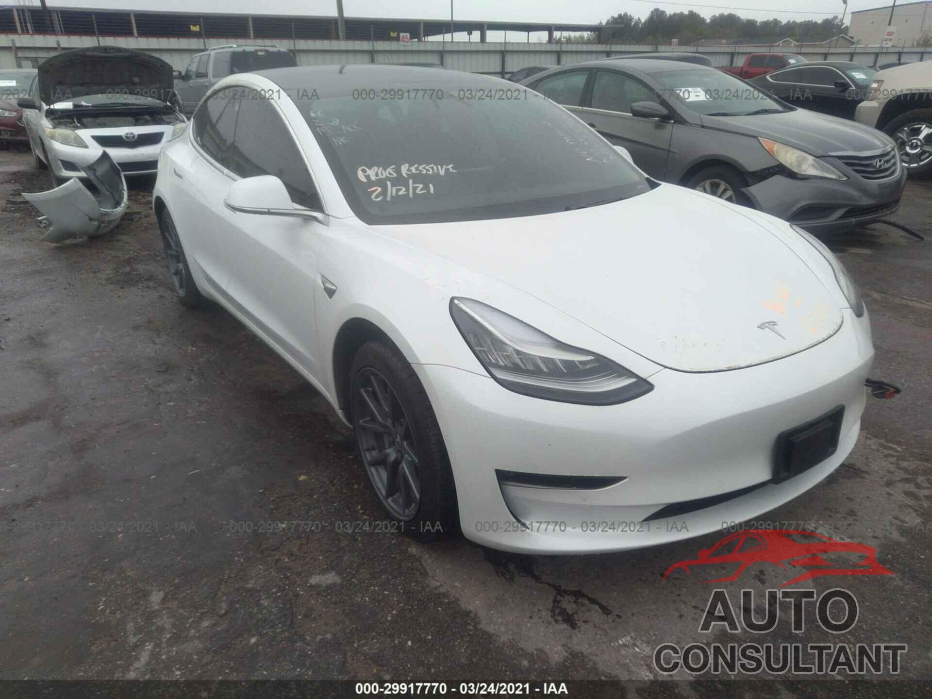 TESLA MODEL 3 2019 - 5YJ3E1EB1KF451859