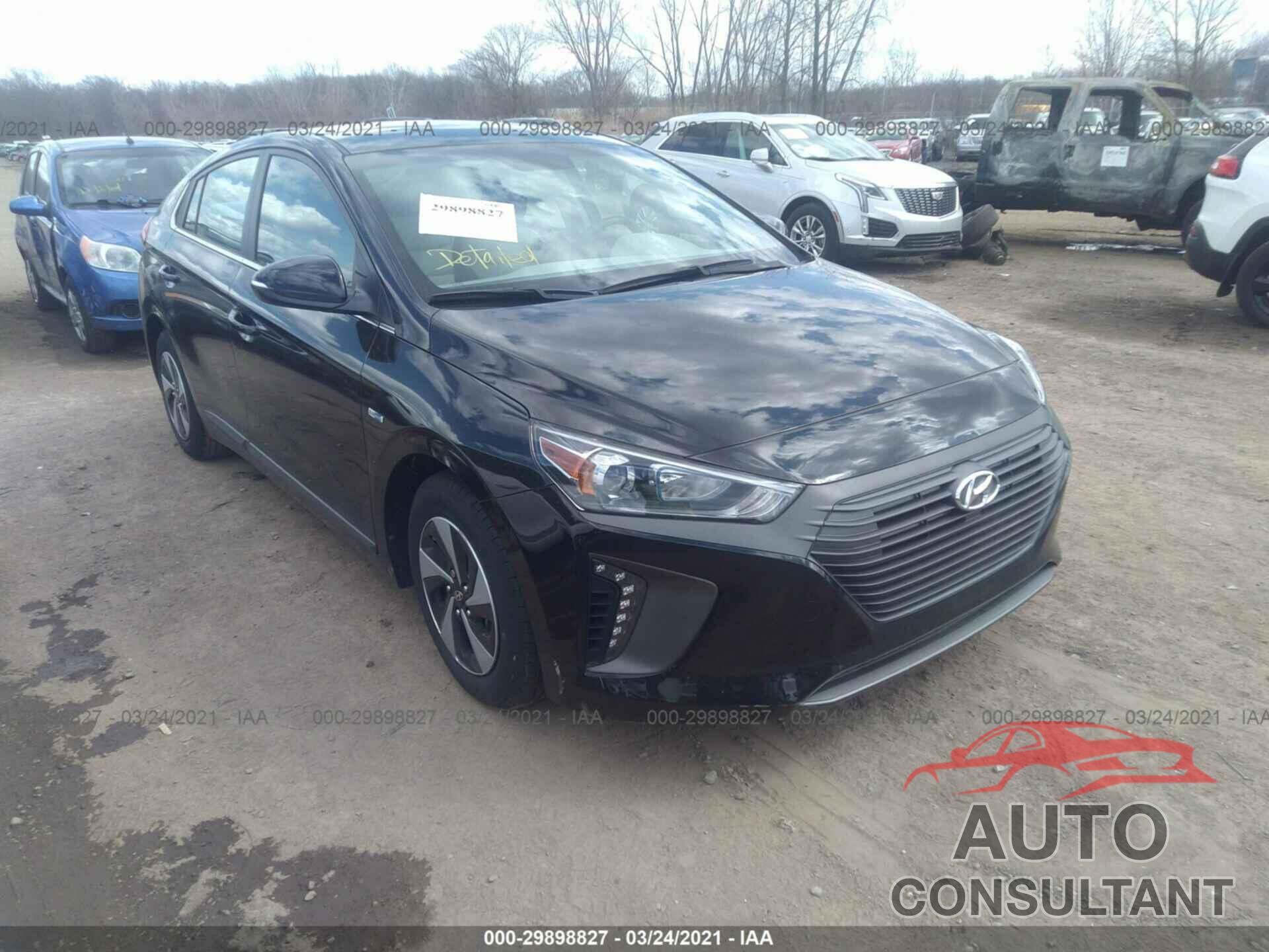 HYUNDAI IONIQ HYBRID 2017 - KMHC75LC7HU048218