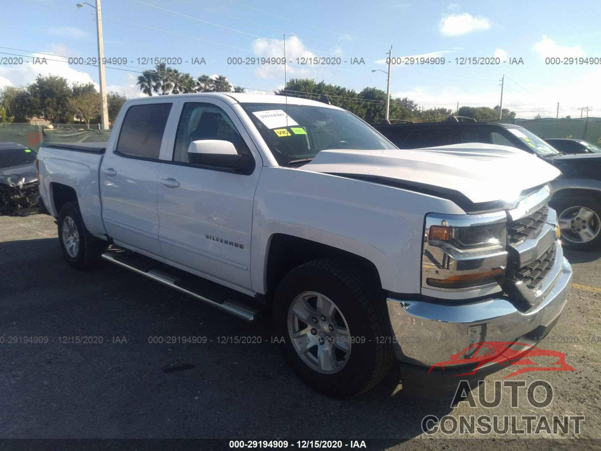 CHEVROLET SILVERADO 1500 2018 - 3GCUCRER0JG241591