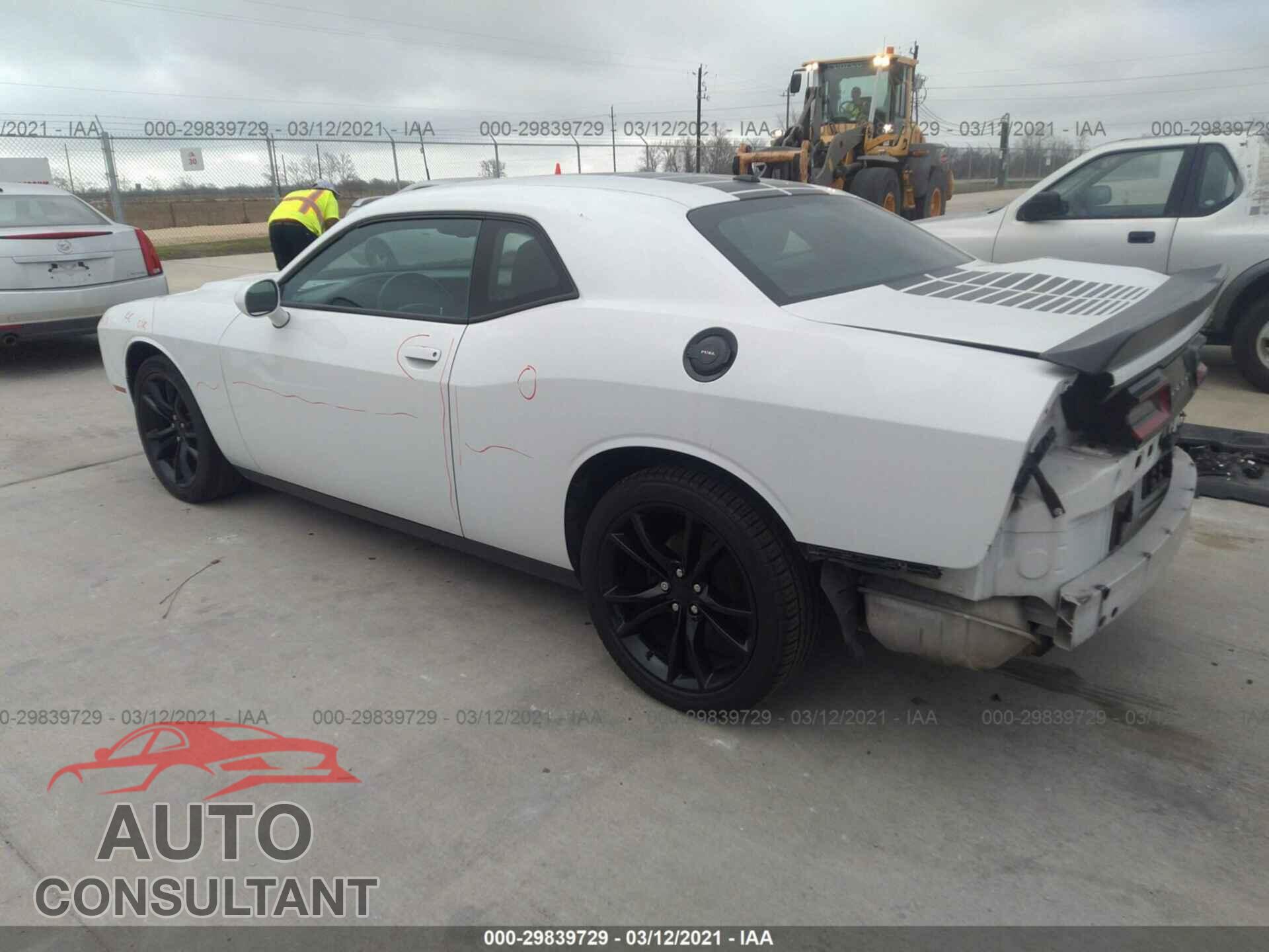 DODGE CHALLENGER 2016 - 2C3CDZAG2GH145858