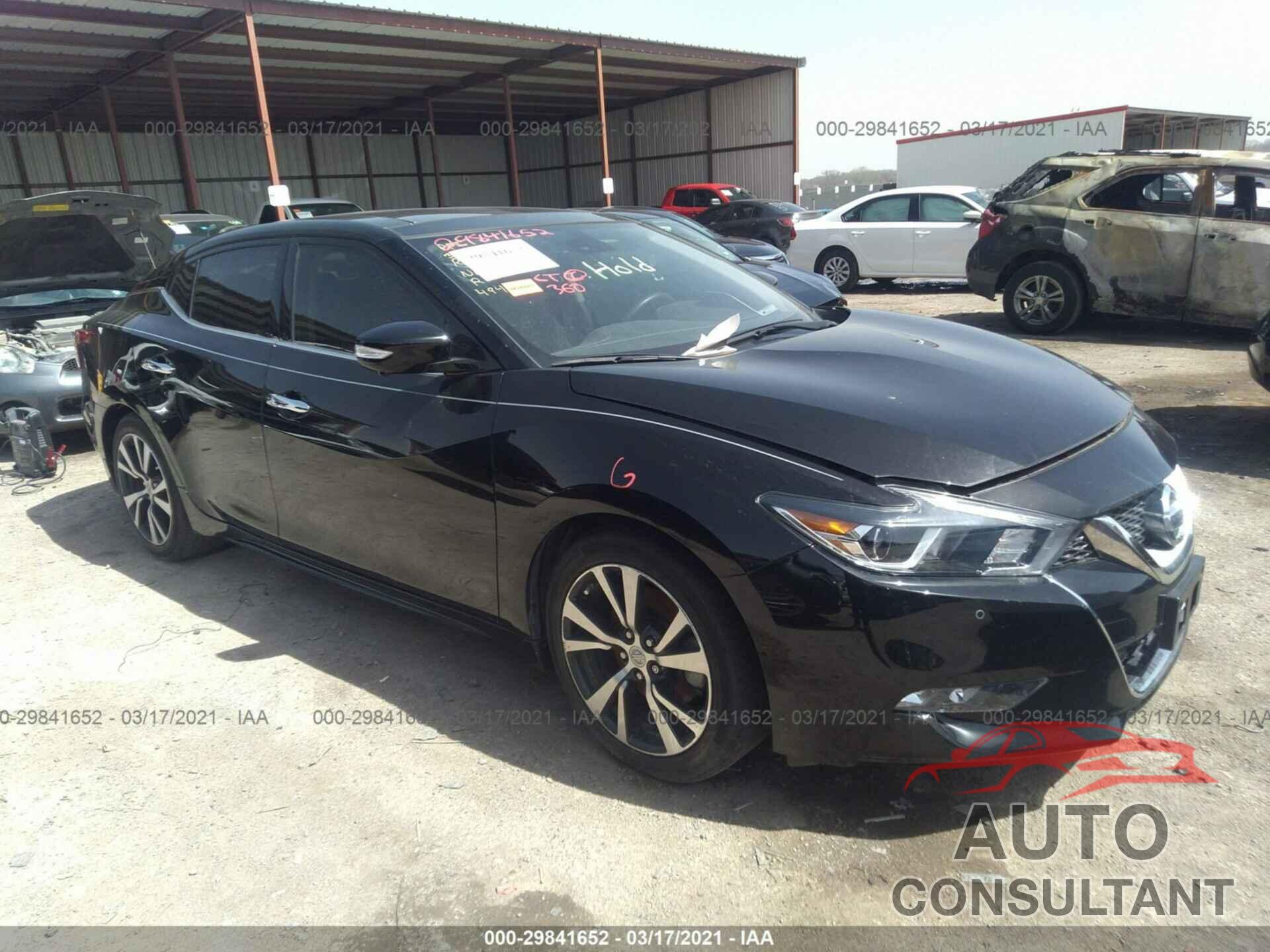 NISSAN MAXIMA 2017 - 1N4AA6AP8HC406608