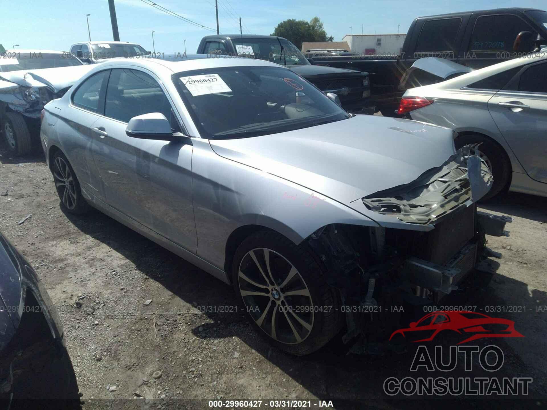 BMW 2 SERIES 2016 - WBA1F9C55GV742550