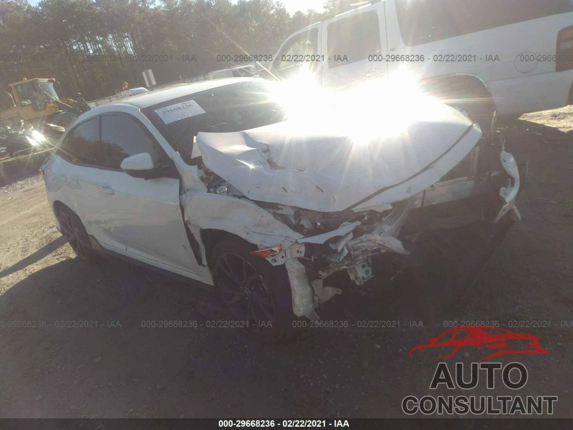 HONDA CIVIC HATCHBACK 2018 - SHHFK7H49JU419440