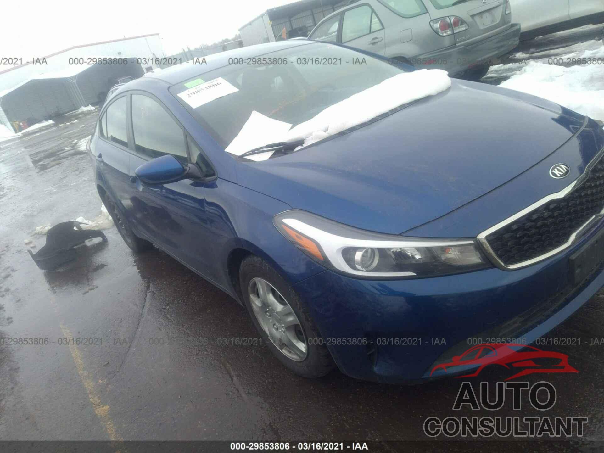 KIA FORTE 2018 - 3KPFL4A72JE164847