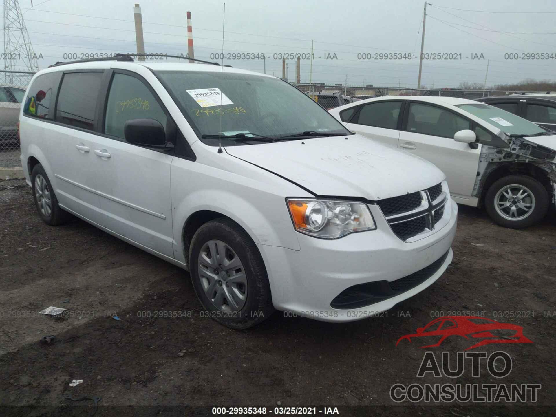 DODGE GRAND CARAVAN 2016 - 2C4RDGBG8GR170136