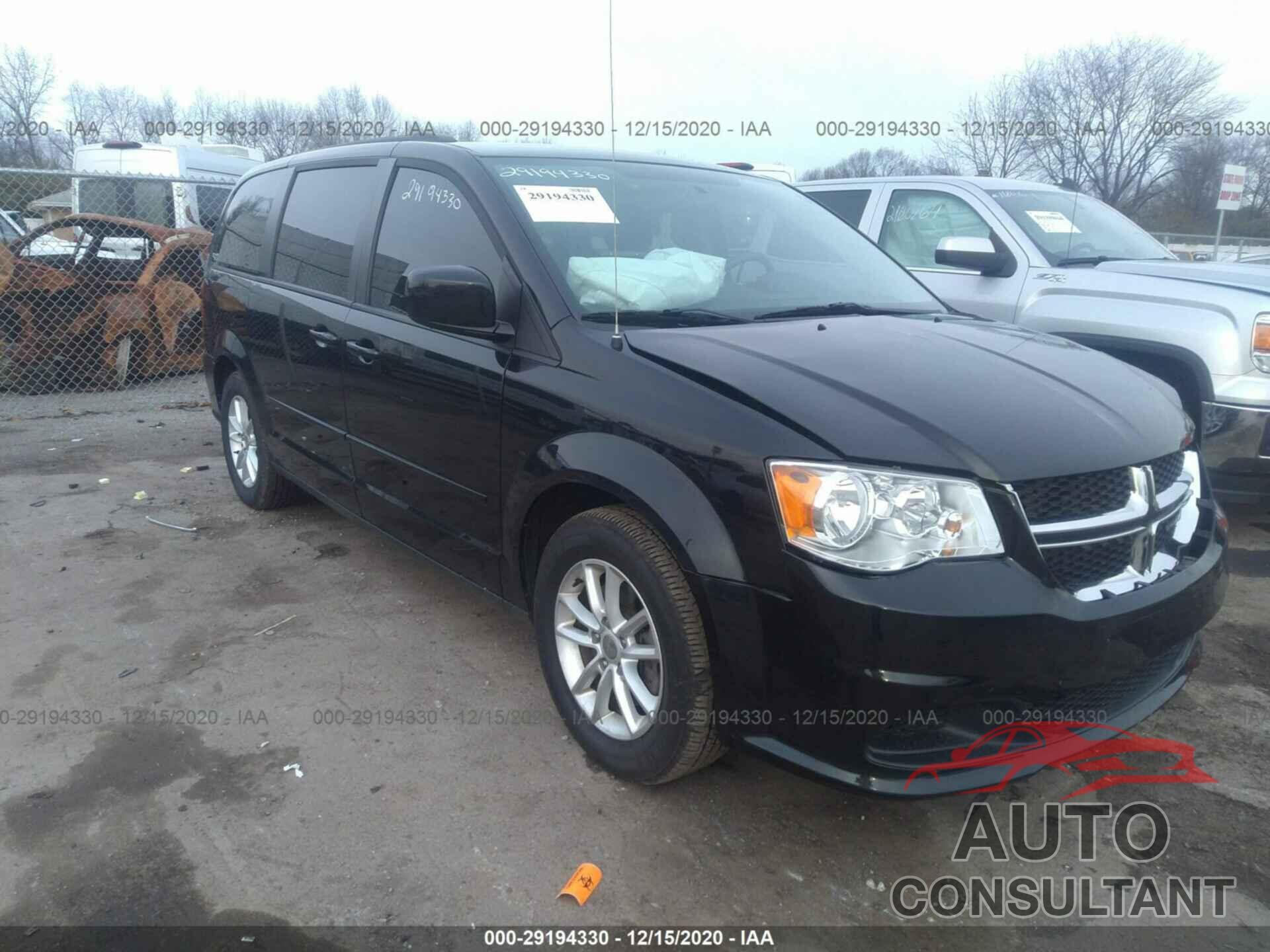 DODGE GRAND CARAVAN 2016 - 2C4RDGCG2GR381248