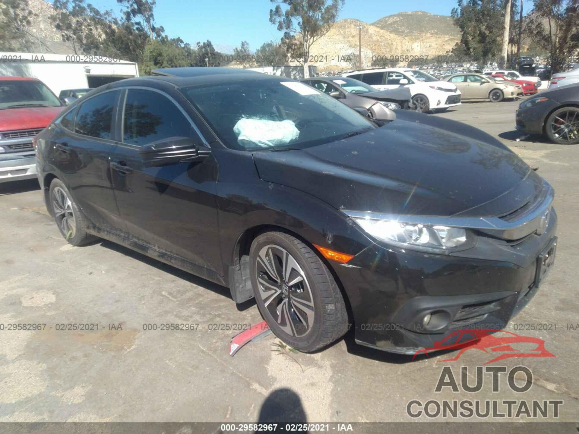 HONDA CIVIC SEDAN 2016 - 2HGFC1F37GH647978