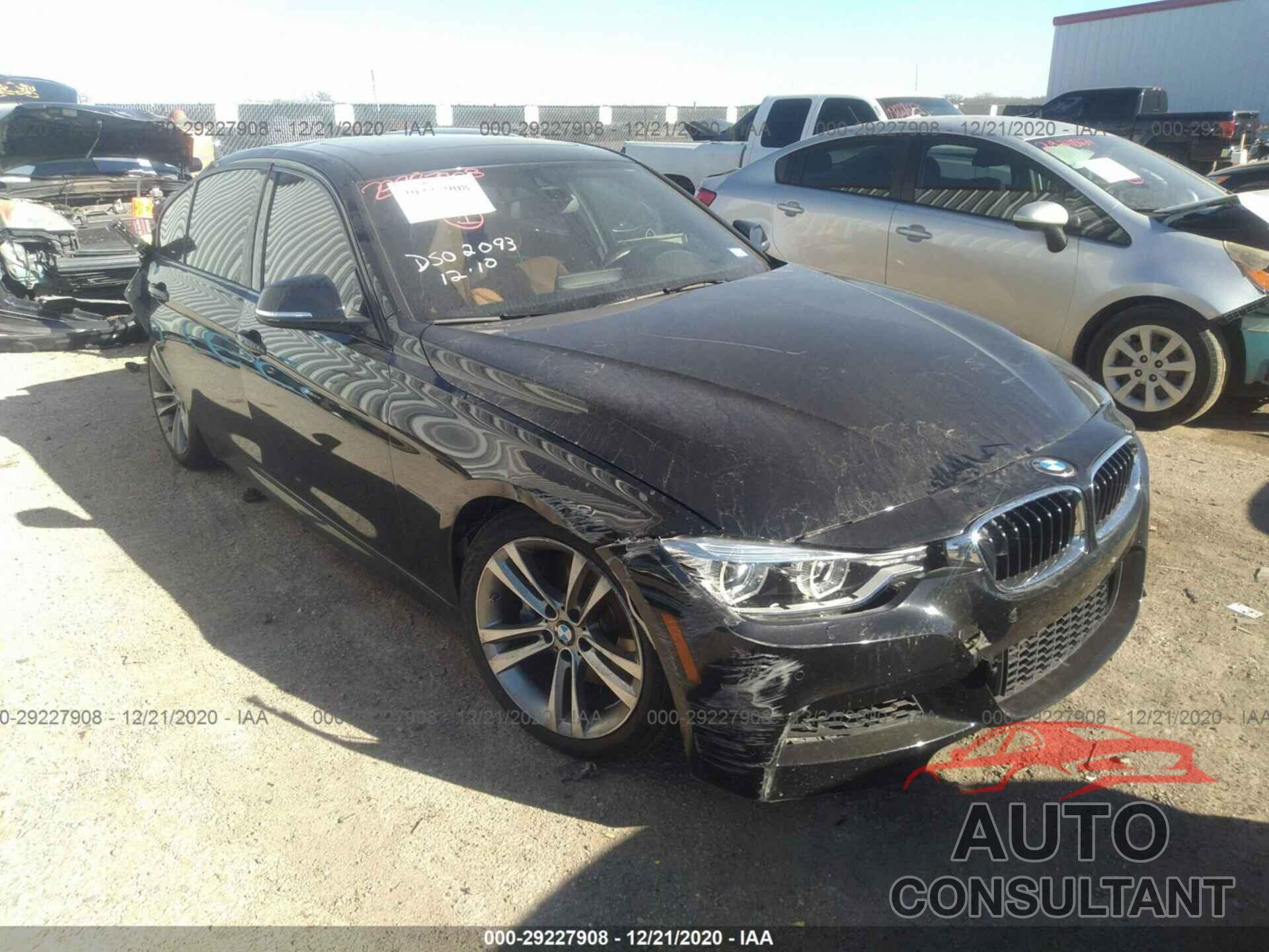 BMW 3 SERIES 2018 - WBA8B9G59JNU95903
